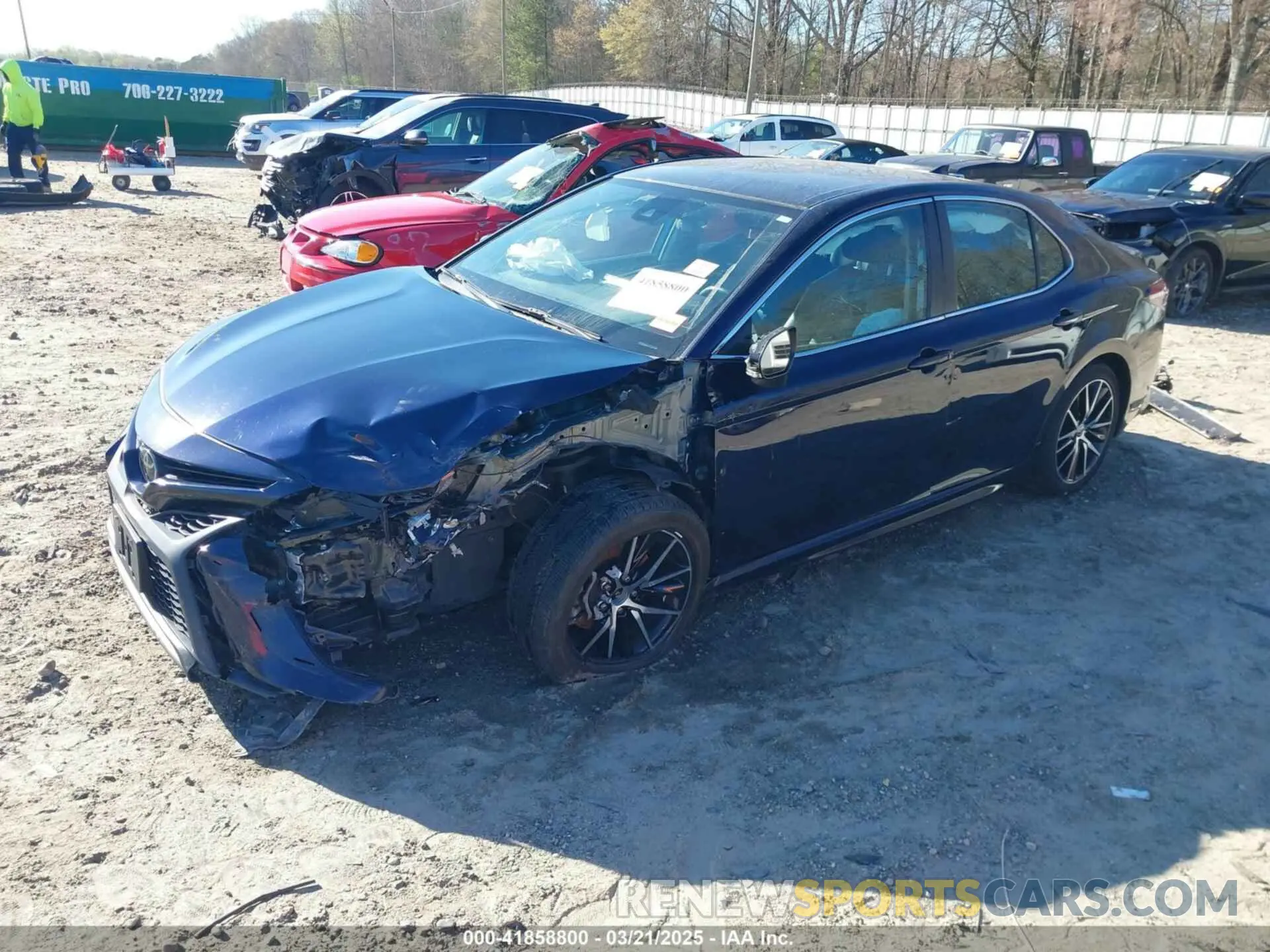 2 Photograph of a damaged car 4T1G11AK4NU686704 TOYOTA CAMRY 2022