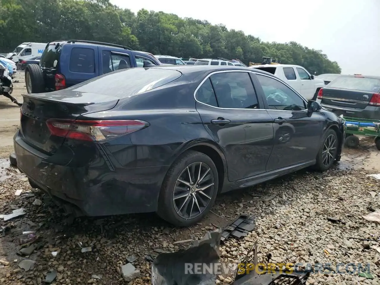 3 Фотография поврежденного автомобиля 4T1G11AK4NU702710 TOYOTA CAMRY 2022