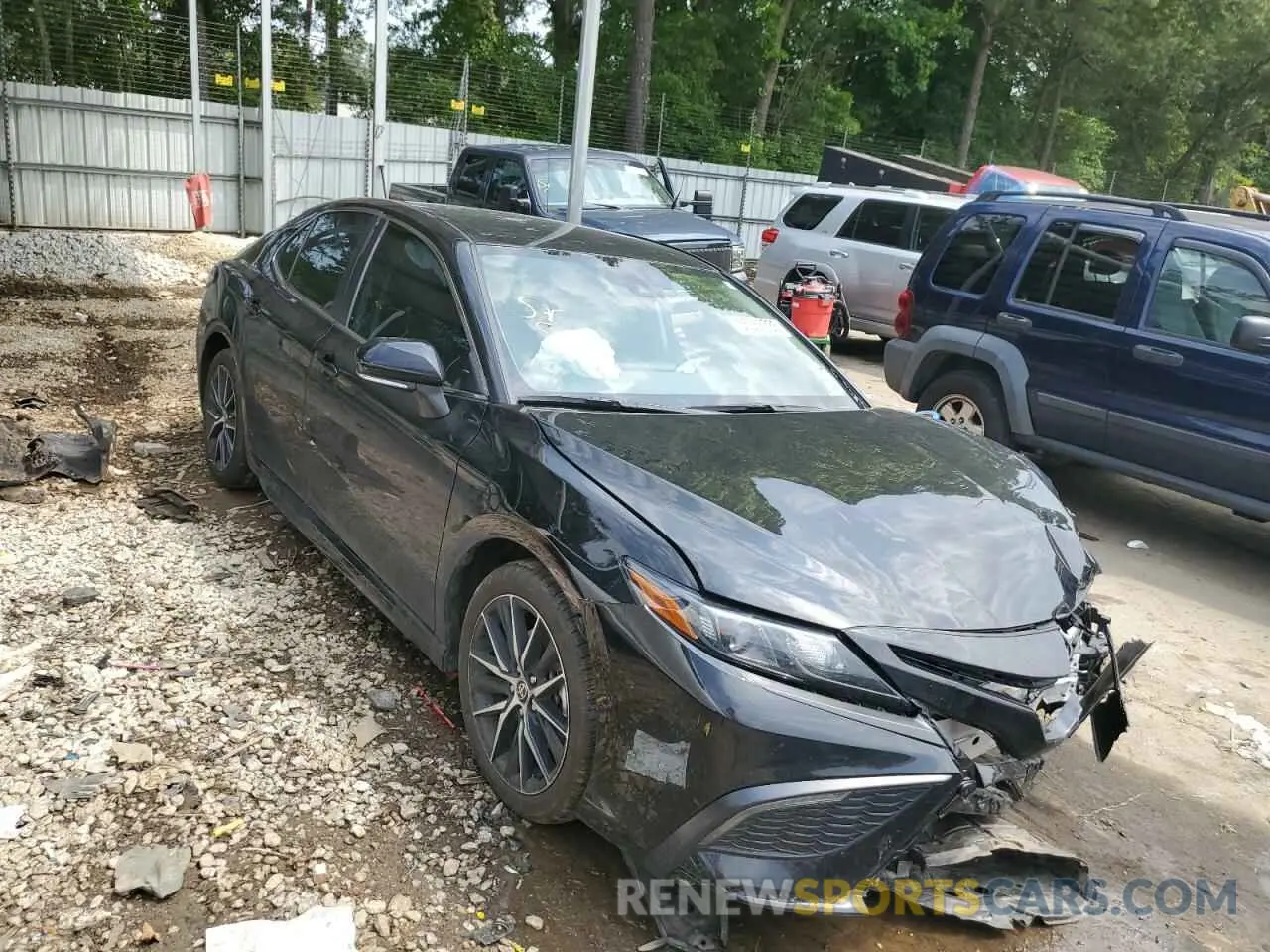 4 Фотография поврежденного автомобиля 4T1G11AK4NU702710 TOYOTA CAMRY 2022