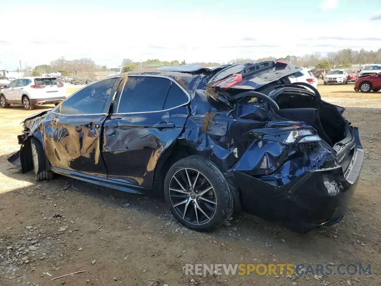 2 Photograph of a damaged car 4T1G11AK5NU649841 TOYOTA CAMRY 2022
