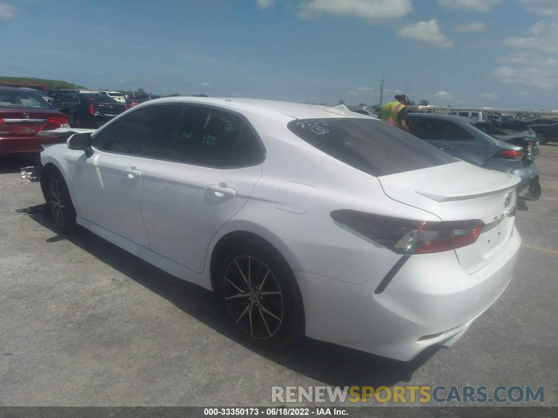 3 Photograph of a damaged car 4T1G11AK5NU652223 TOYOTA CAMRY 2022