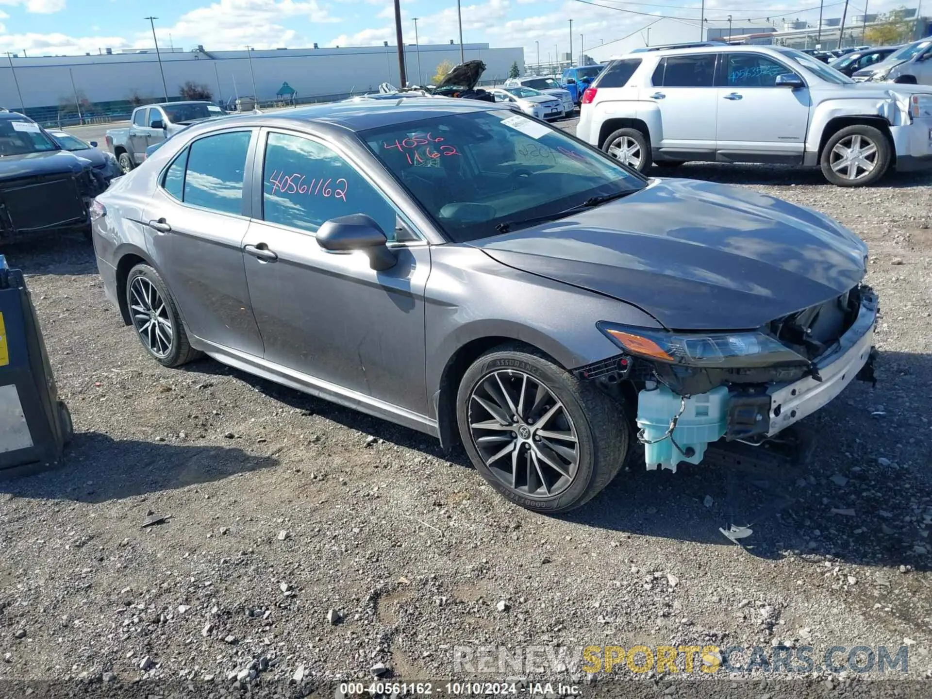 1 Photograph of a damaged car 4T1G11AK5NU708998 TOYOTA CAMRY 2022