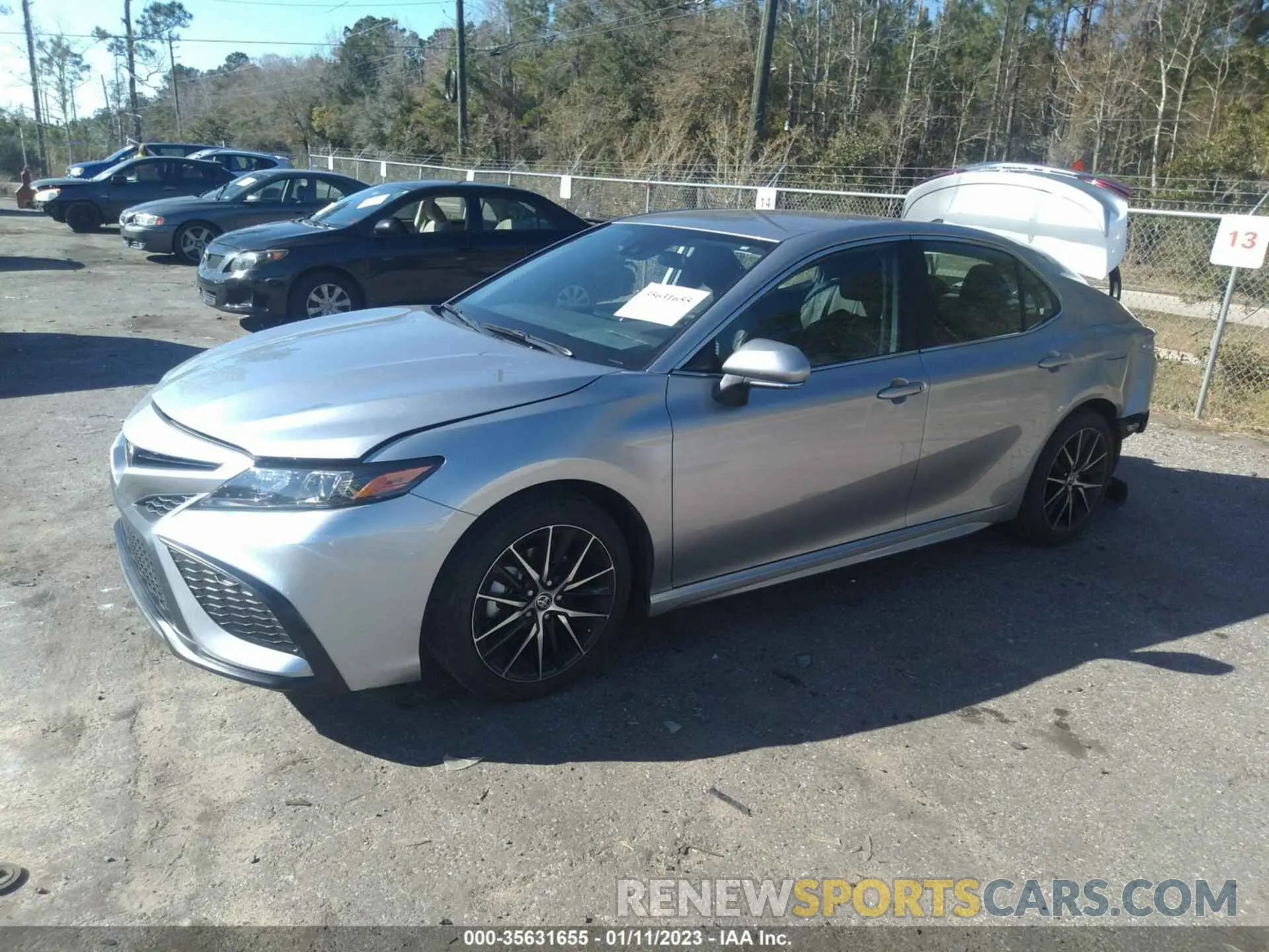 2 Photograph of a damaged car 4T1G11AK5NU711965 TOYOTA CAMRY 2022