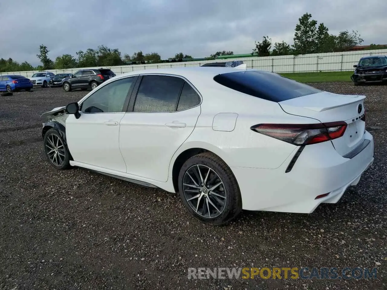 2 Photograph of a damaged car 4T1G11AK6NU068378 TOYOTA CAMRY 2022