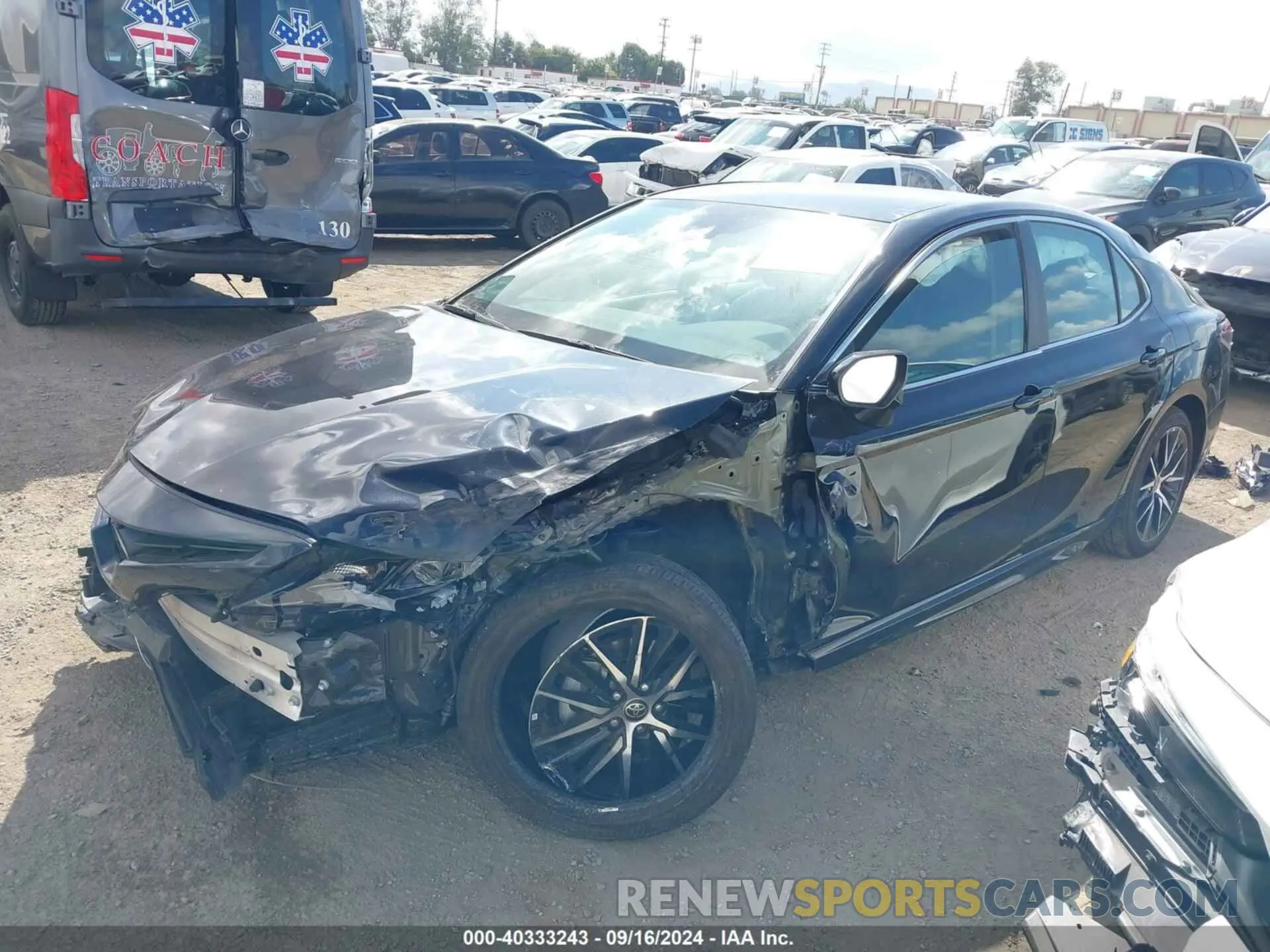 2 Photograph of a damaged car 4T1G11AK6NU633647 TOYOTA CAMRY 2022