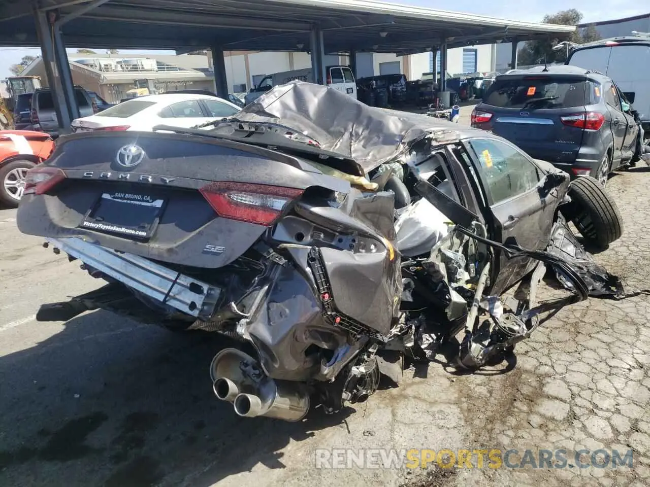 4 Photograph of a damaged car 4T1G11AK6NU659312 TOYOTA CAMRY 2022