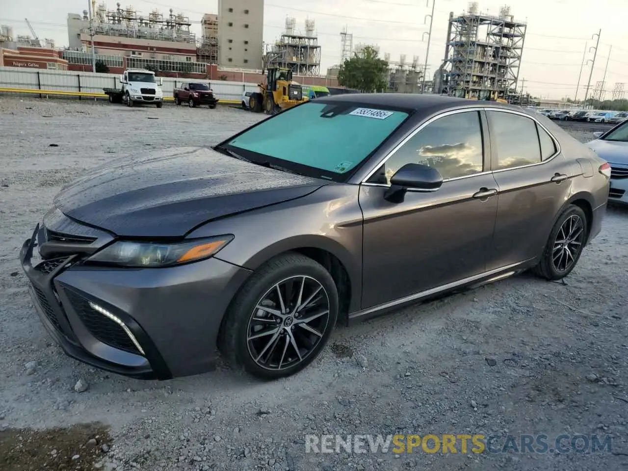 1 Photograph of a damaged car 4T1G11AK6NU667930 TOYOTA CAMRY 2022