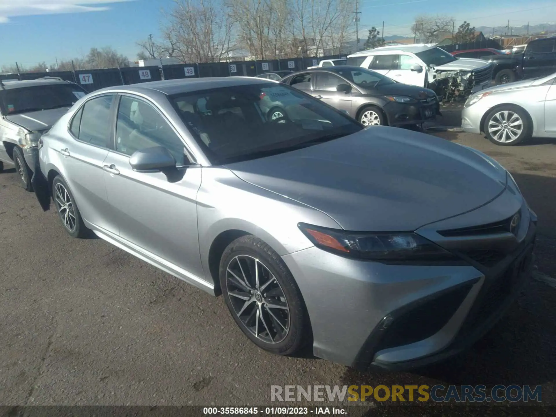 1 Фотография поврежденного автомобиля 4T1G11AK6NU693847 TOYOTA CAMRY 2022