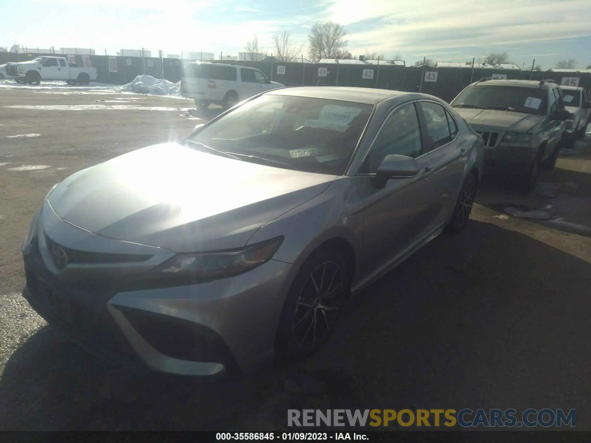 2 Фотография поврежденного автомобиля 4T1G11AK6NU693847 TOYOTA CAMRY 2022