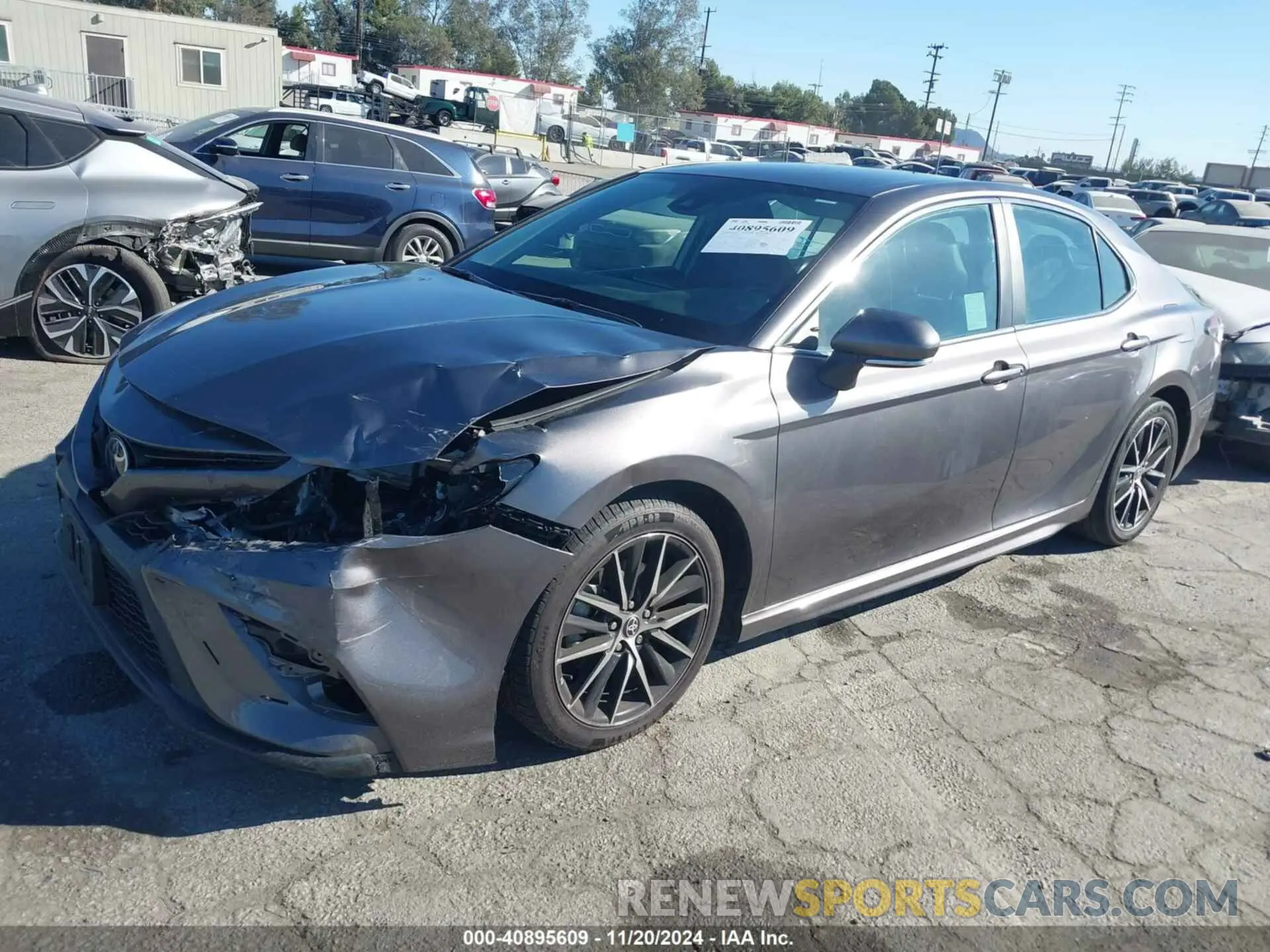 2 Photograph of a damaged car 4T1G11AK7NU045871 TOYOTA CAMRY 2022