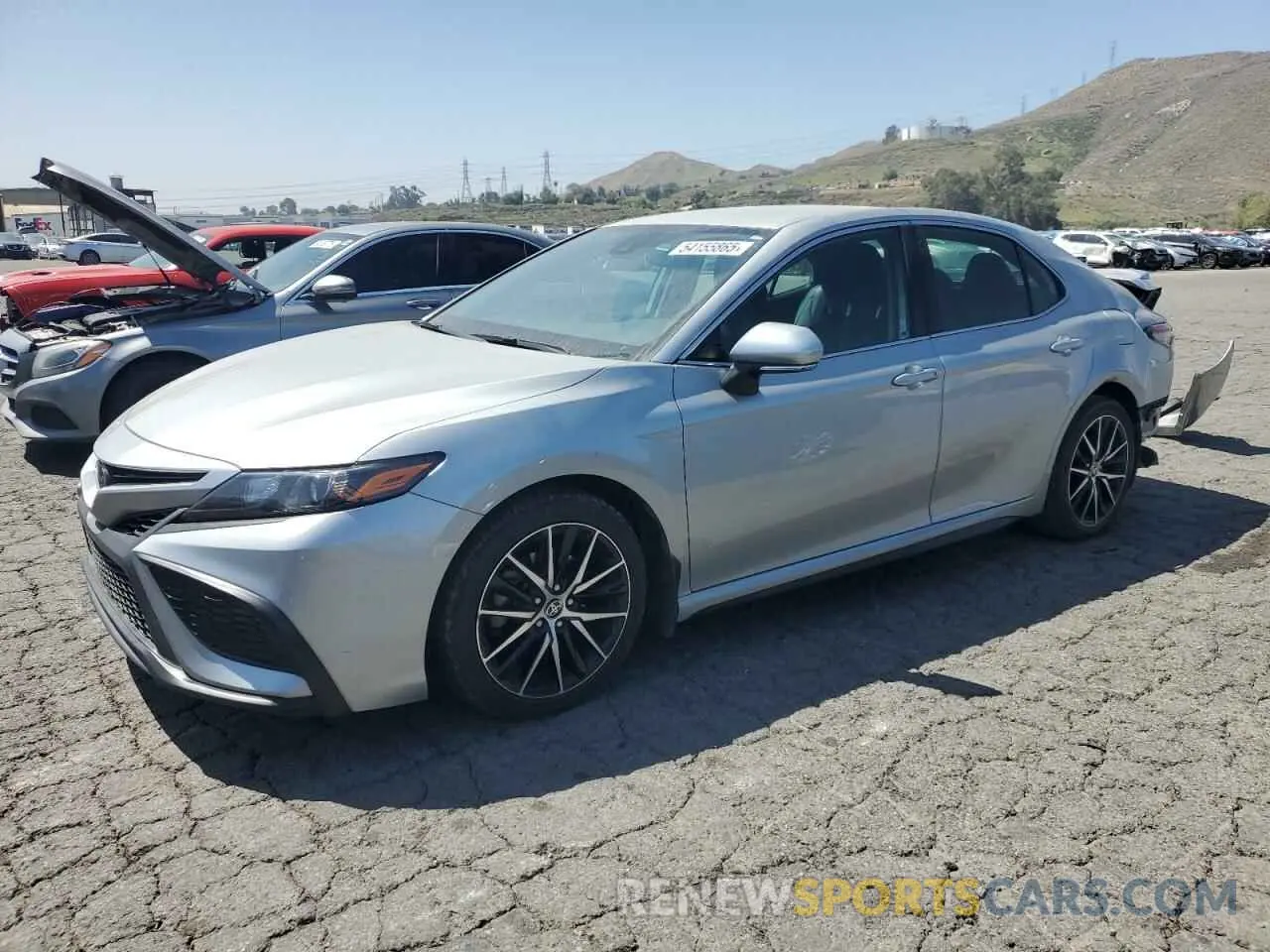 1 Photograph of a damaged car 4T1G11AK7NU049757 TOYOTA CAMRY 2022