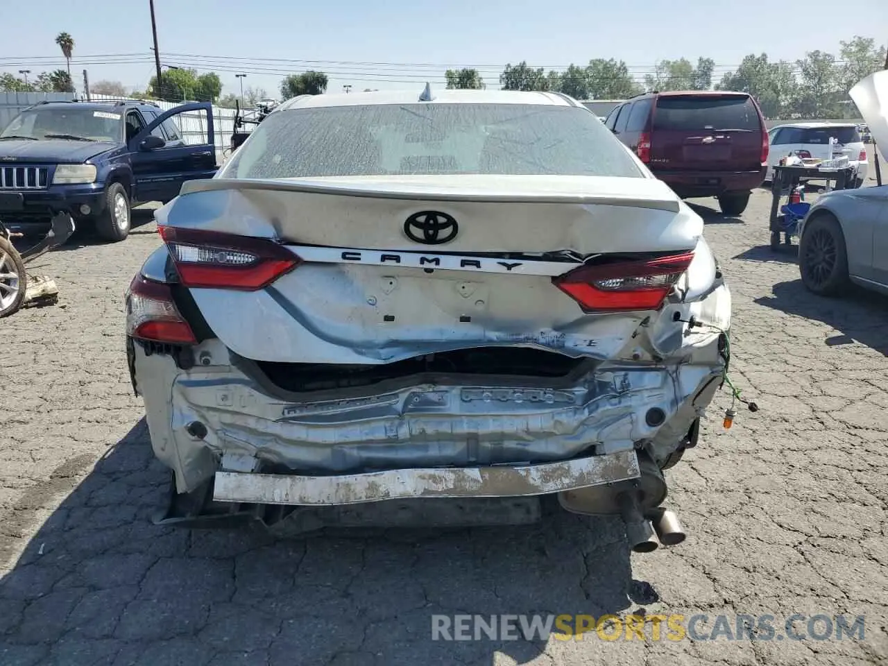 6 Photograph of a damaged car 4T1G11AK7NU049757 TOYOTA CAMRY 2022