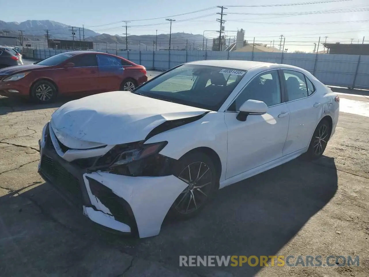 1 Photograph of a damaged car 4T1G11AK7NU065084 TOYOTA CAMRY 2022