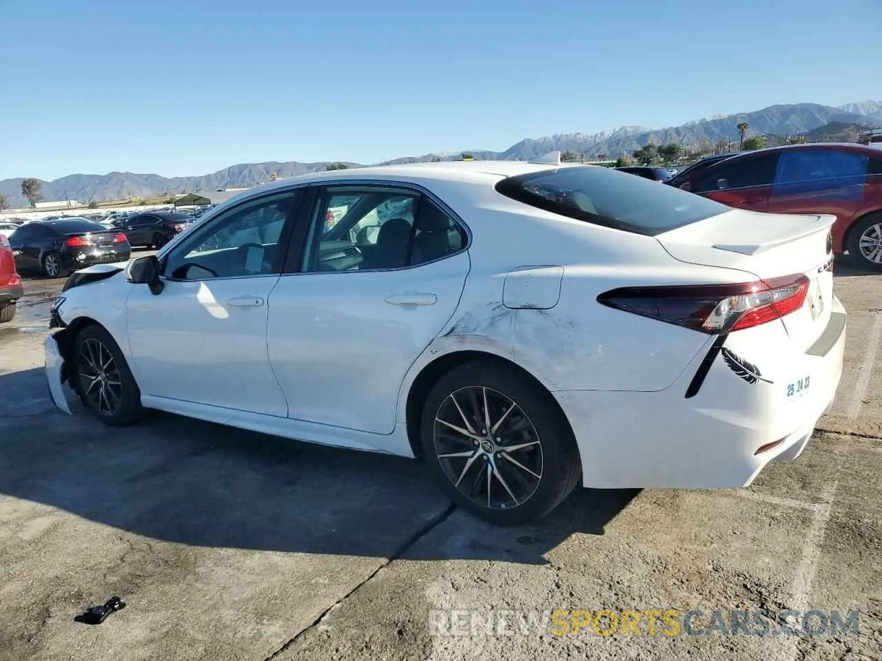 2 Photograph of a damaged car 4T1G11AK7NU065084 TOYOTA CAMRY 2022
