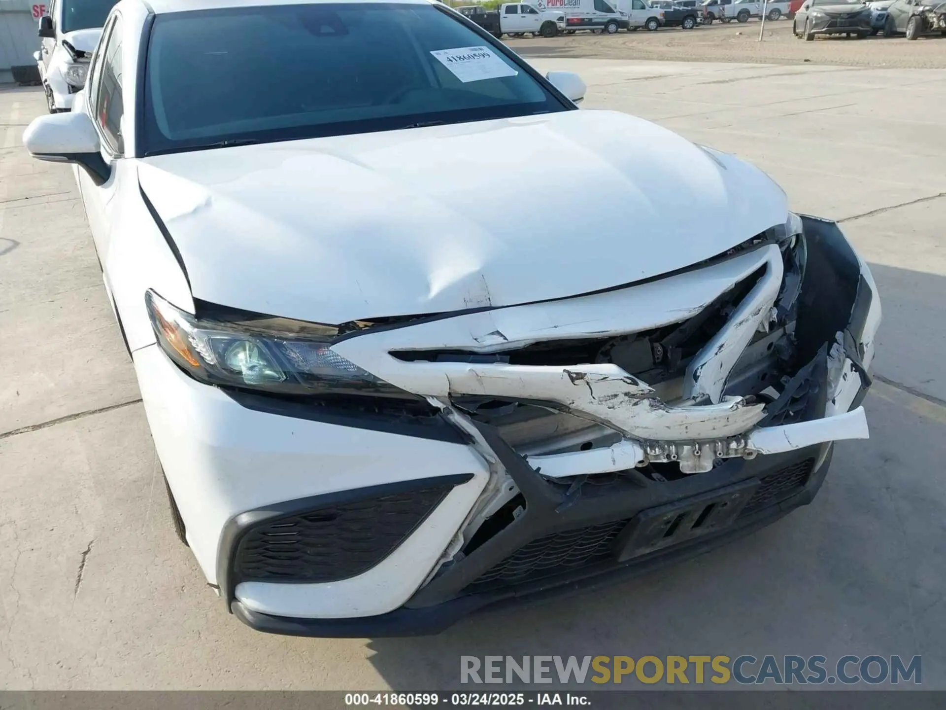 6 Photograph of a damaged car 4T1G11AK7NU640669 TOYOTA CAMRY 2022