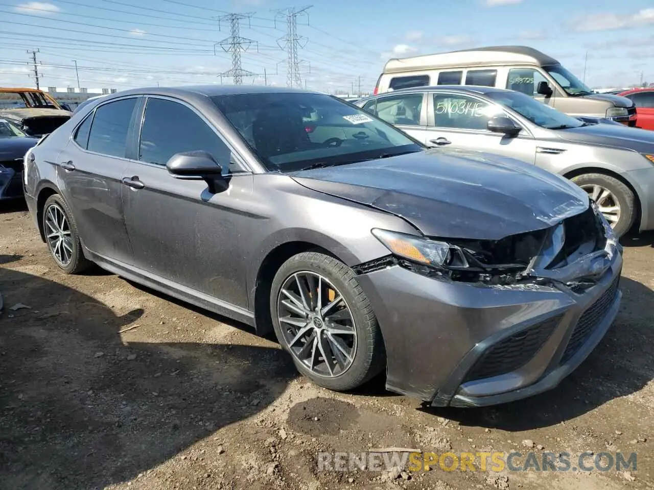 4 Photograph of a damaged car 4T1G11AK7NU643751 TOYOTA CAMRY 2022