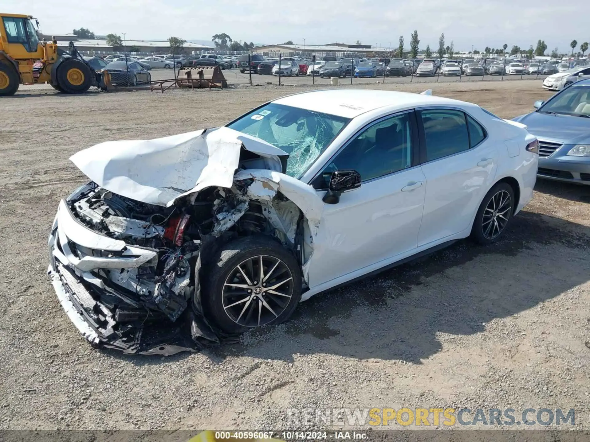 2 Photograph of a damaged car 4T1G11AK7NU650411 TOYOTA CAMRY 2022