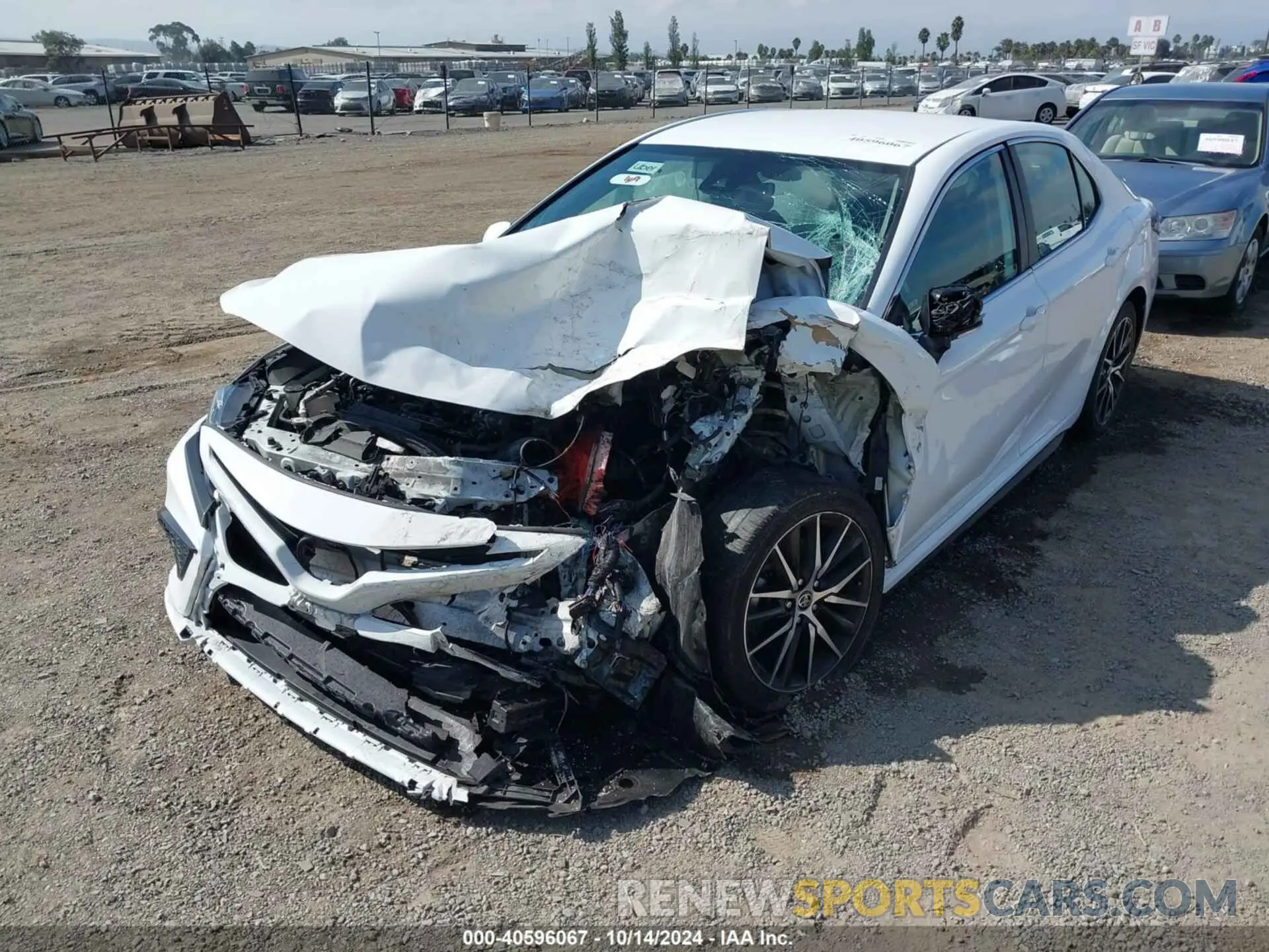 6 Photograph of a damaged car 4T1G11AK7NU650411 TOYOTA CAMRY 2022