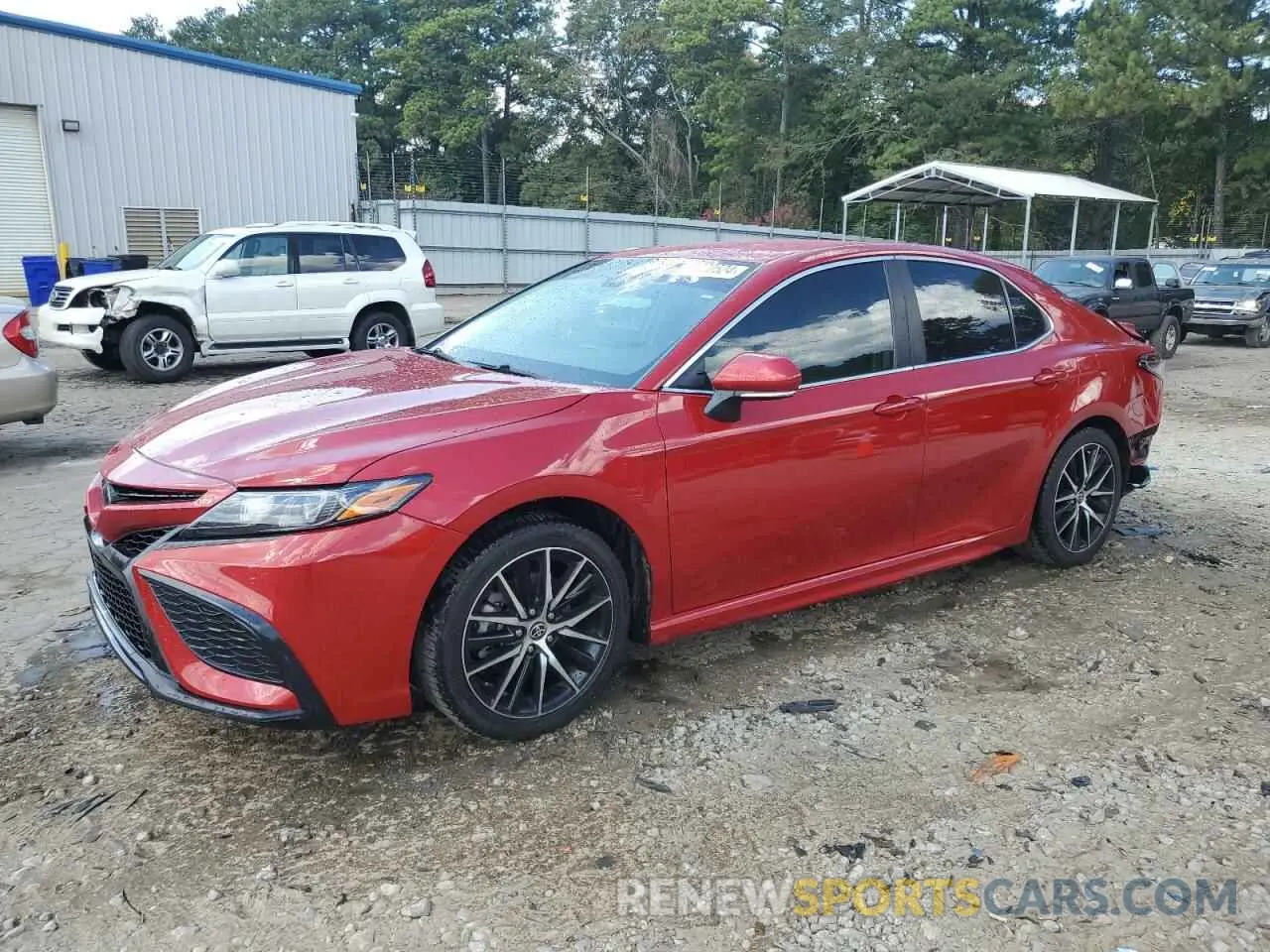 1 Photograph of a damaged car 4T1G11AK8NU015083 TOYOTA CAMRY 2022