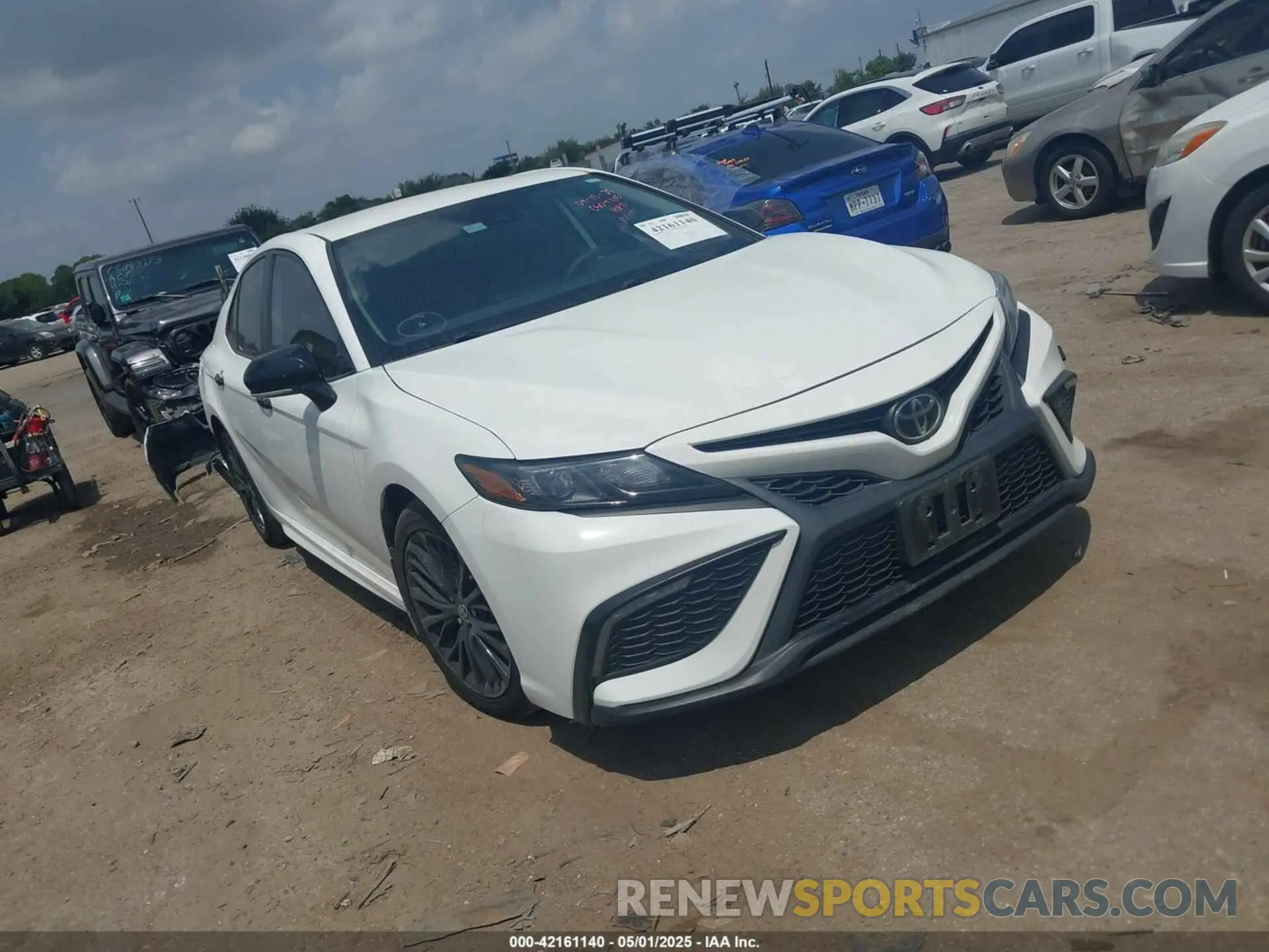 1 Photograph of a damaged car 4T1G11AK8NU027220 TOYOTA CAMRY 2022