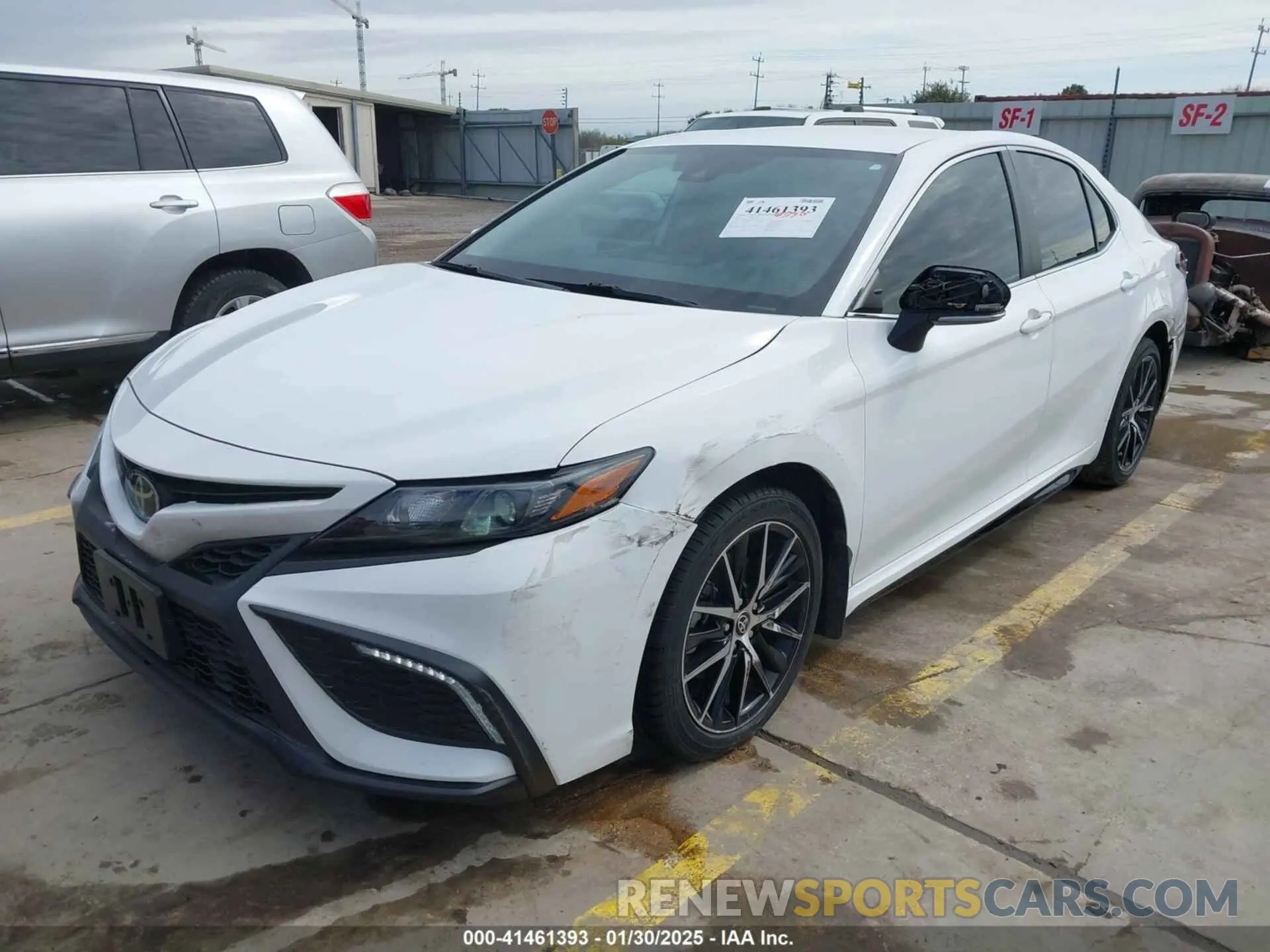 2 Photograph of a damaged car 4T1G11AK8NU037312 TOYOTA CAMRY 2022