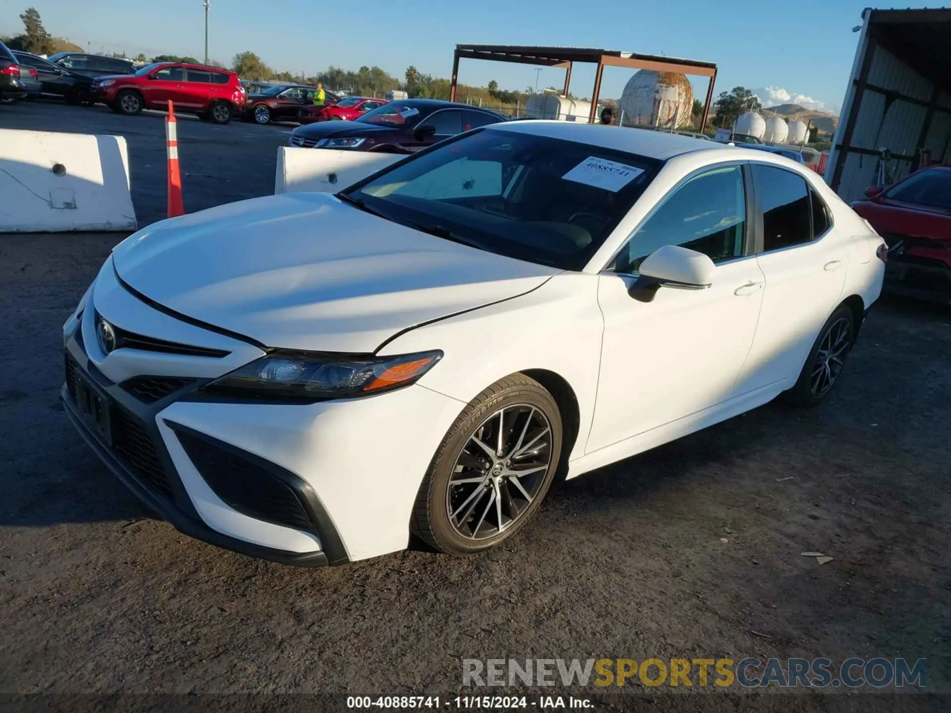 2 Фотография поврежденного автомобиля 4T1G11AK8NU050478 TOYOTA CAMRY 2022