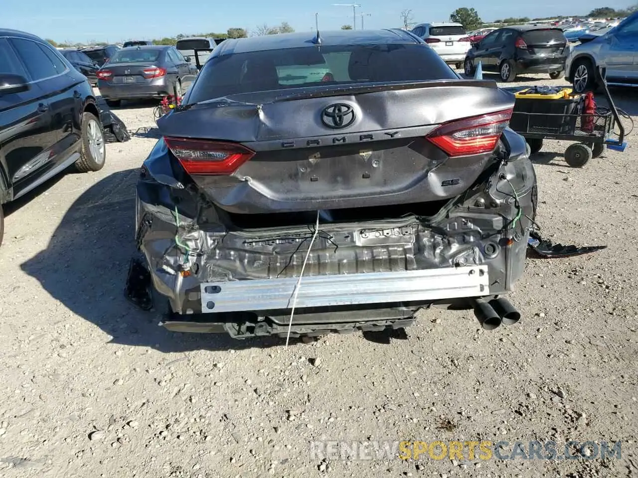 6 Photograph of a damaged car 4T1G11AK8NU060427 TOYOTA CAMRY 2022