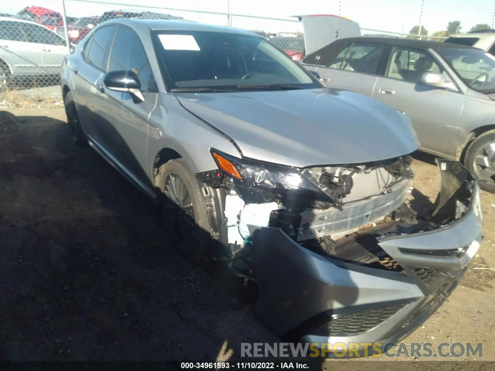 1 Photograph of a damaged car 4T1G11AK8NU499837 TOYOTA CAMRY 2022
