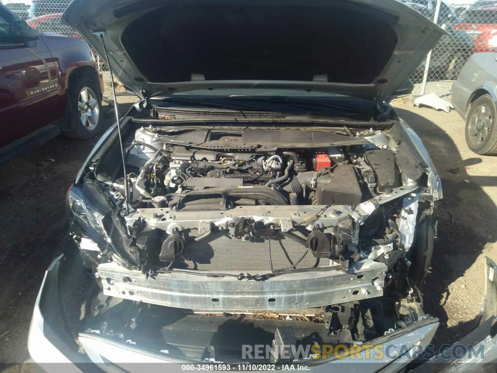 10 Photograph of a damaged car 4T1G11AK8NU499837 TOYOTA CAMRY 2022