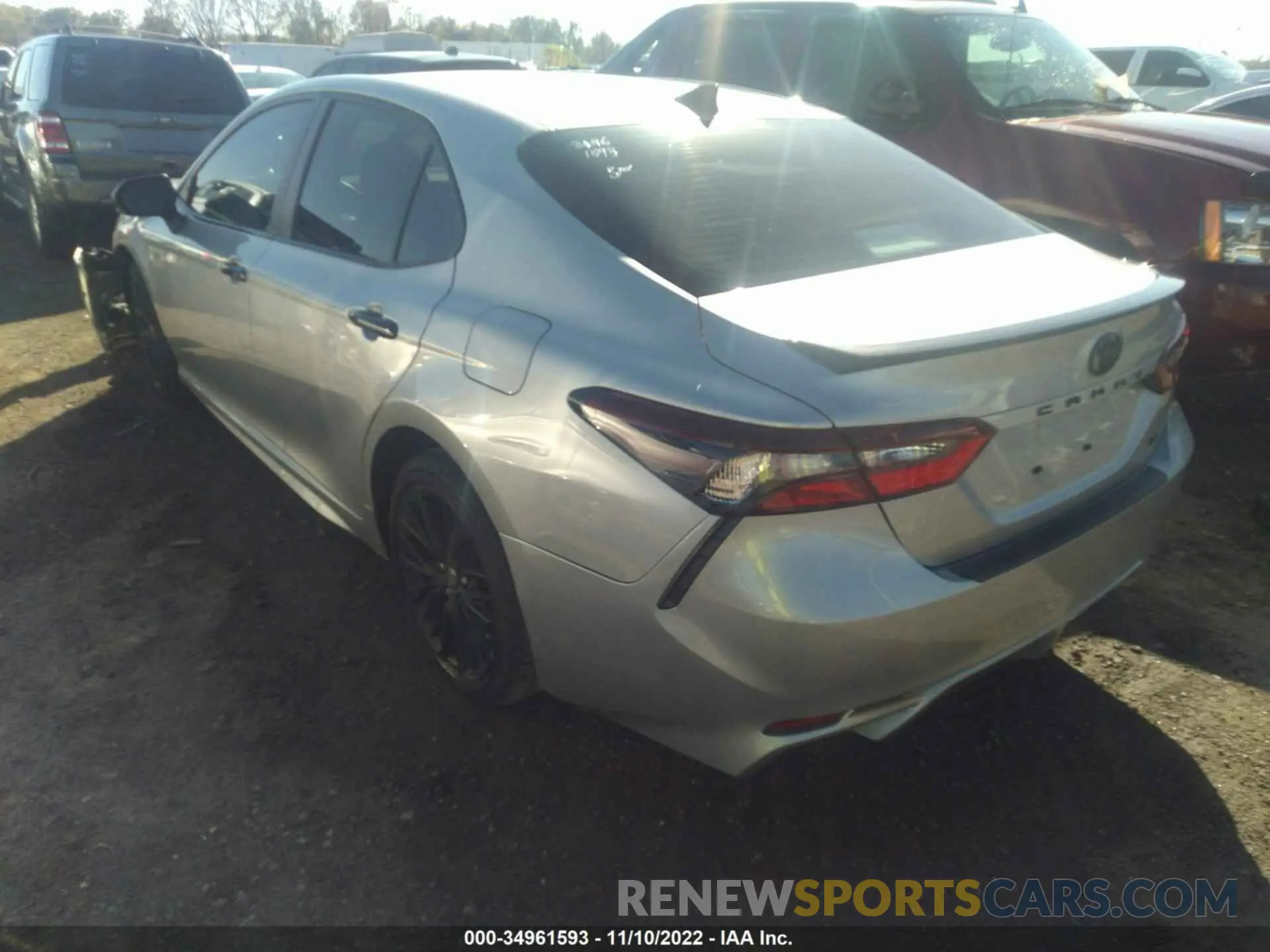 3 Photograph of a damaged car 4T1G11AK8NU499837 TOYOTA CAMRY 2022