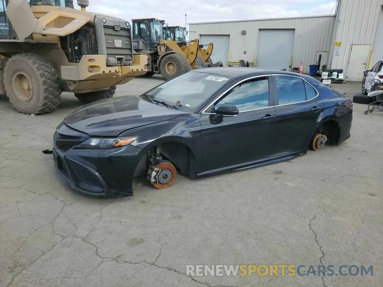 1 Photograph of a damaged car 4T1G11AK8NU630250 TOYOTA CAMRY 2022