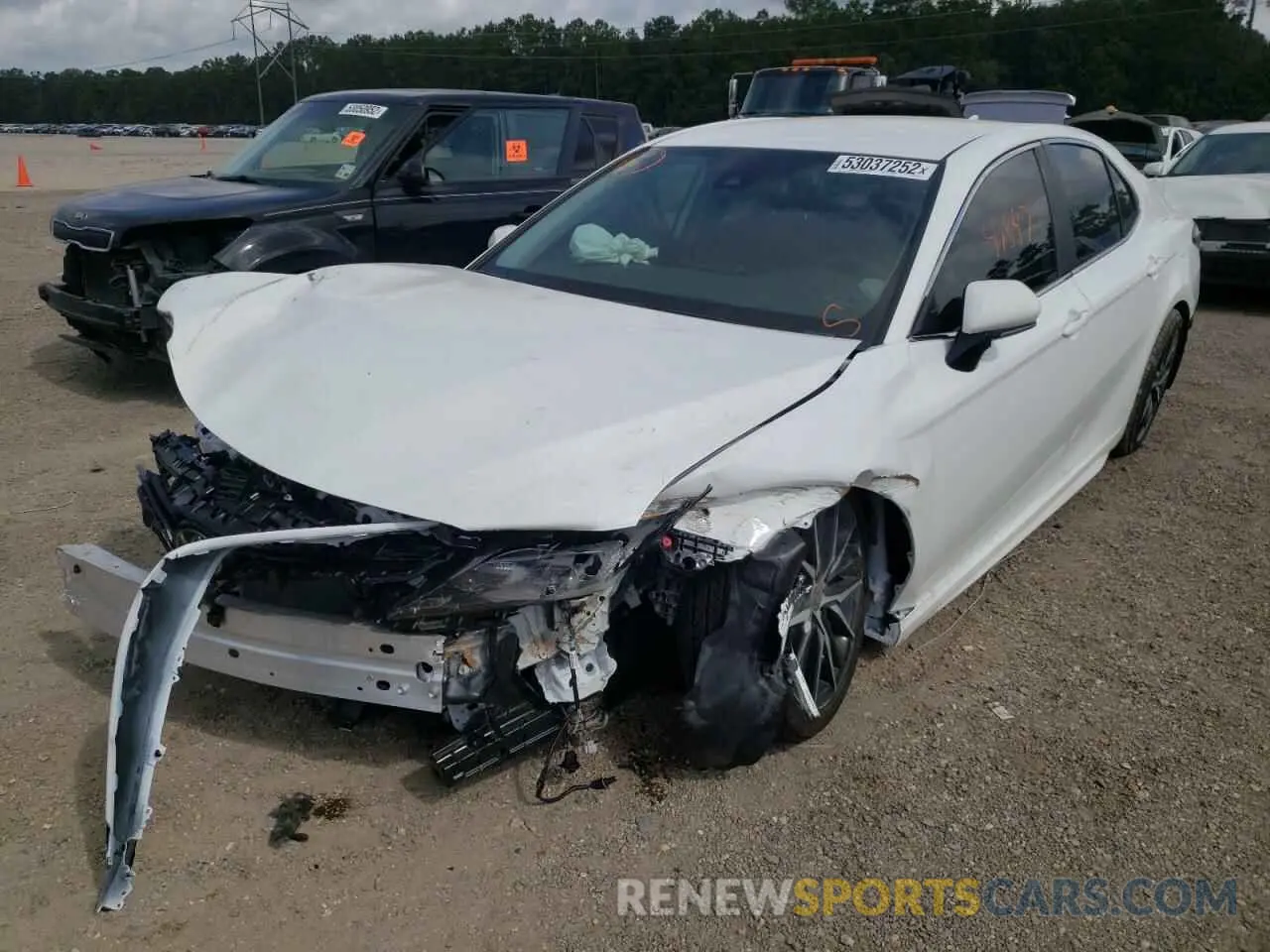 2 Фотография поврежденного автомобиля 4T1G11AK8NU650241 TOYOTA CAMRY 2022