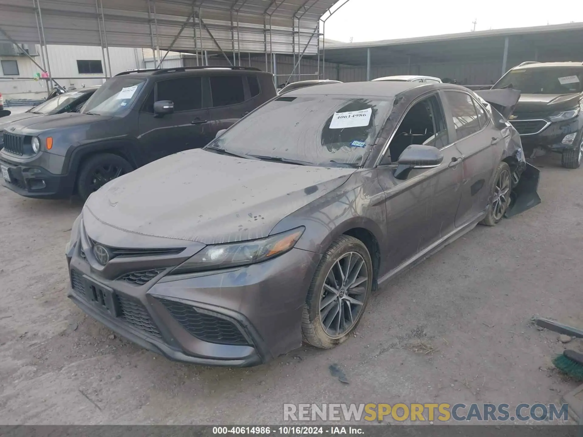 2 Фотография поврежденного автомобиля 4T1G11AK8NU654256 TOYOTA CAMRY 2022