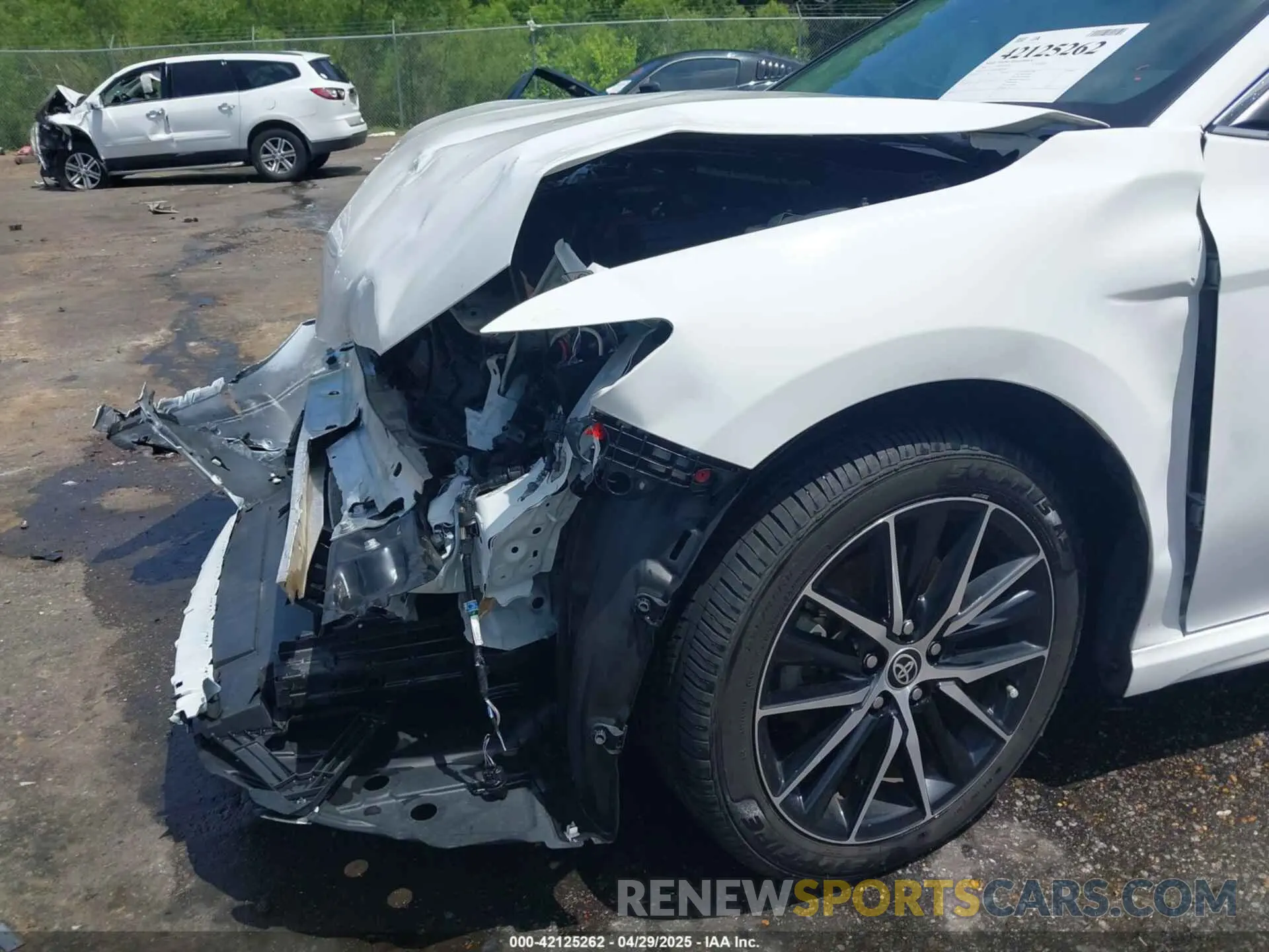 19 Photograph of a damaged car 4T1G11AK8NU683580 TOYOTA CAMRY 2022