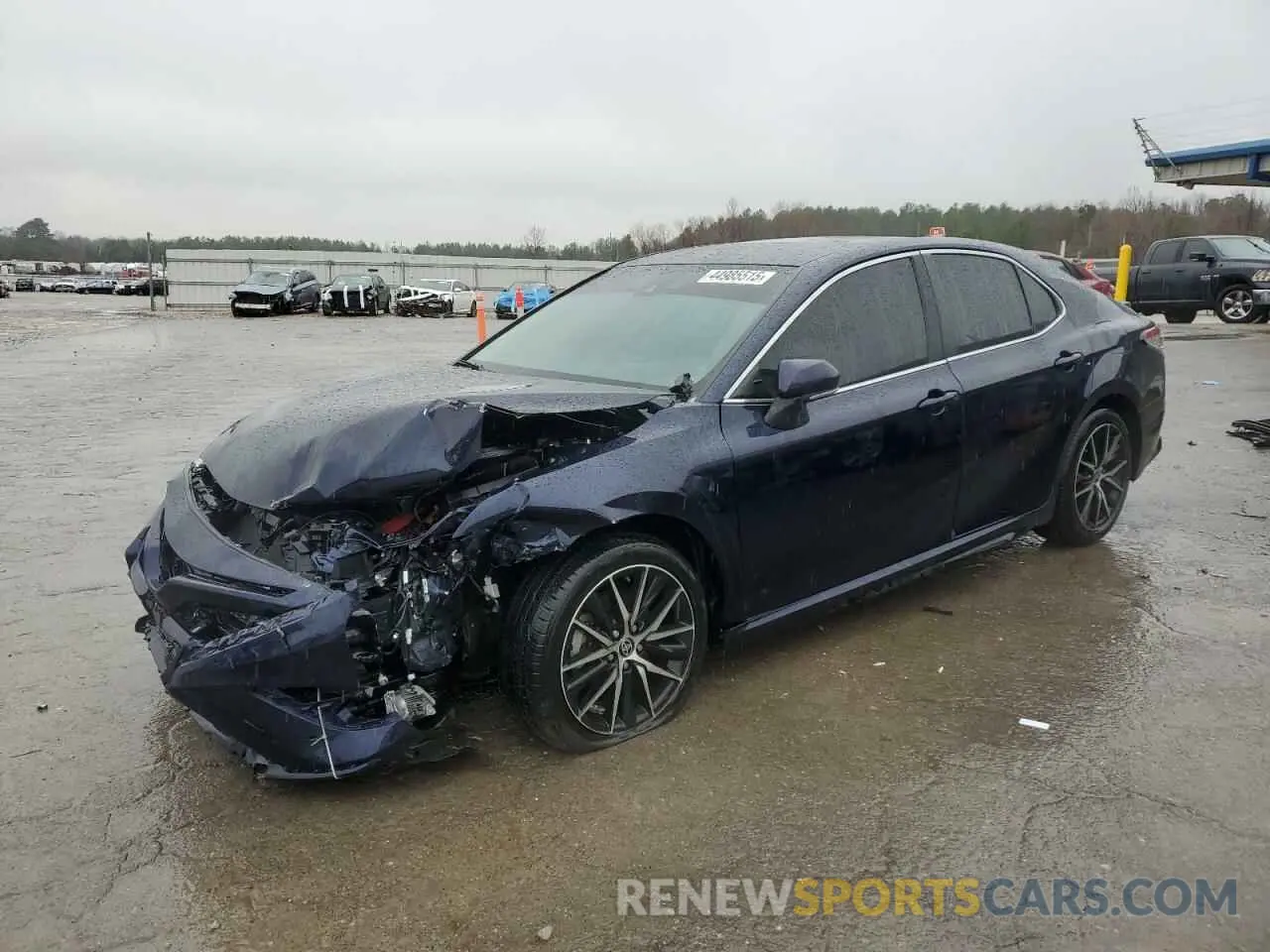 1 Photograph of a damaged car 4T1G11AK8NU700233 TOYOTA CAMRY 2022