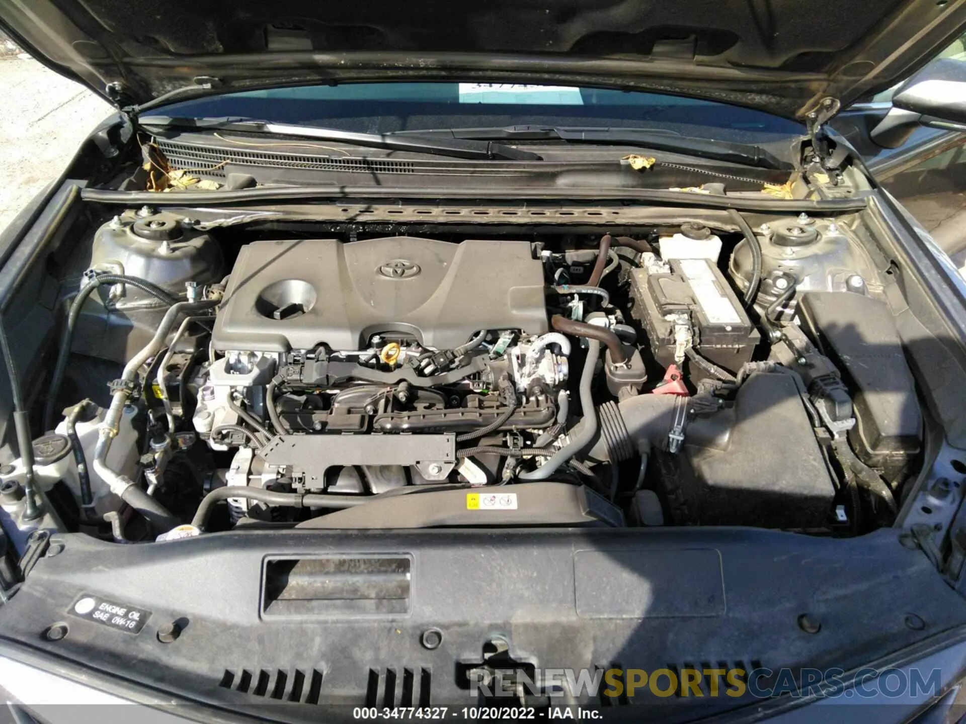 10 Фотография поврежденного автомобиля 4T1G11AK9NU008658 TOYOTA CAMRY 2022