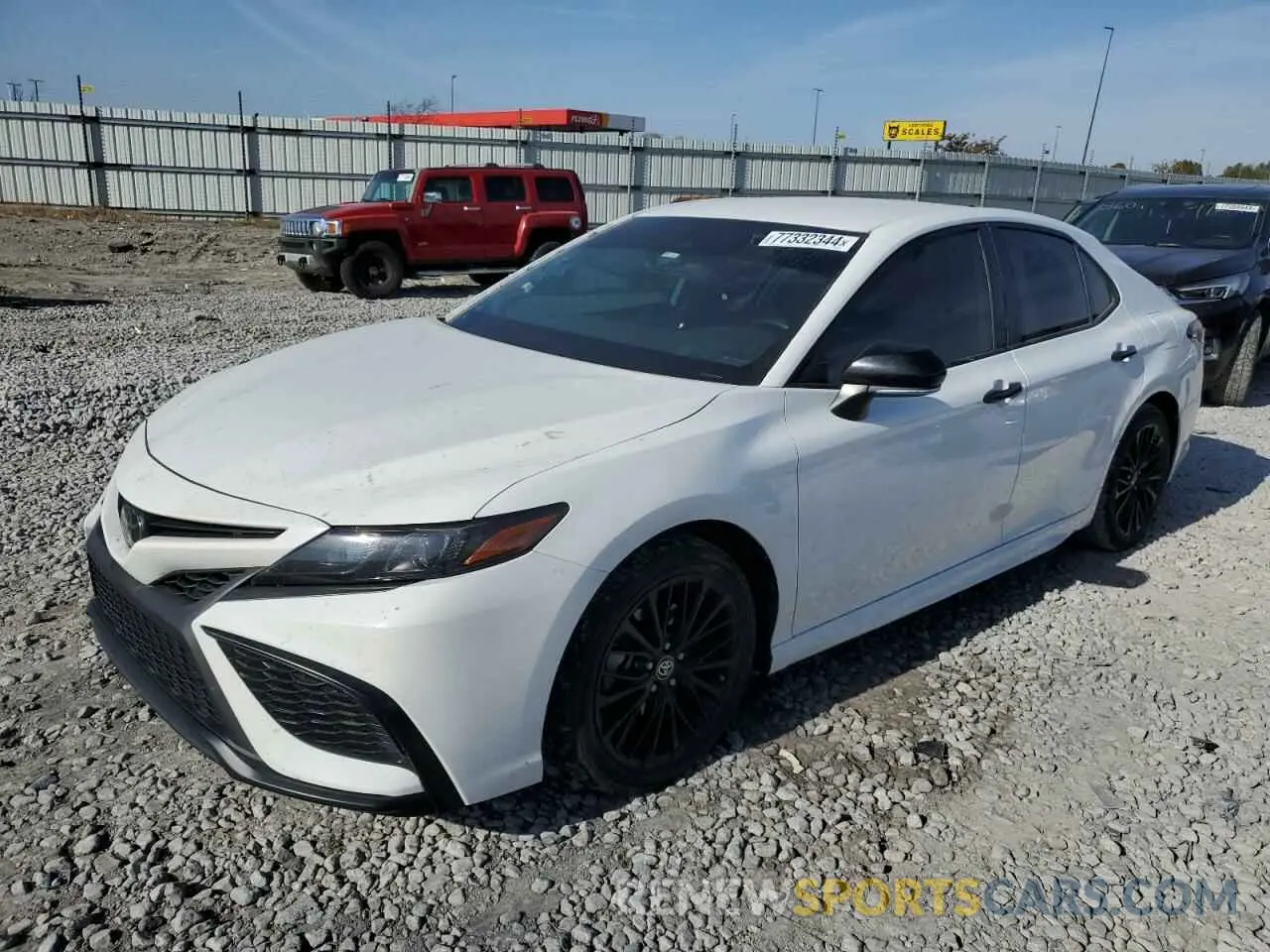 1 Photograph of a damaged car 4T1G11AK9NU022494 TOYOTA CAMRY 2022