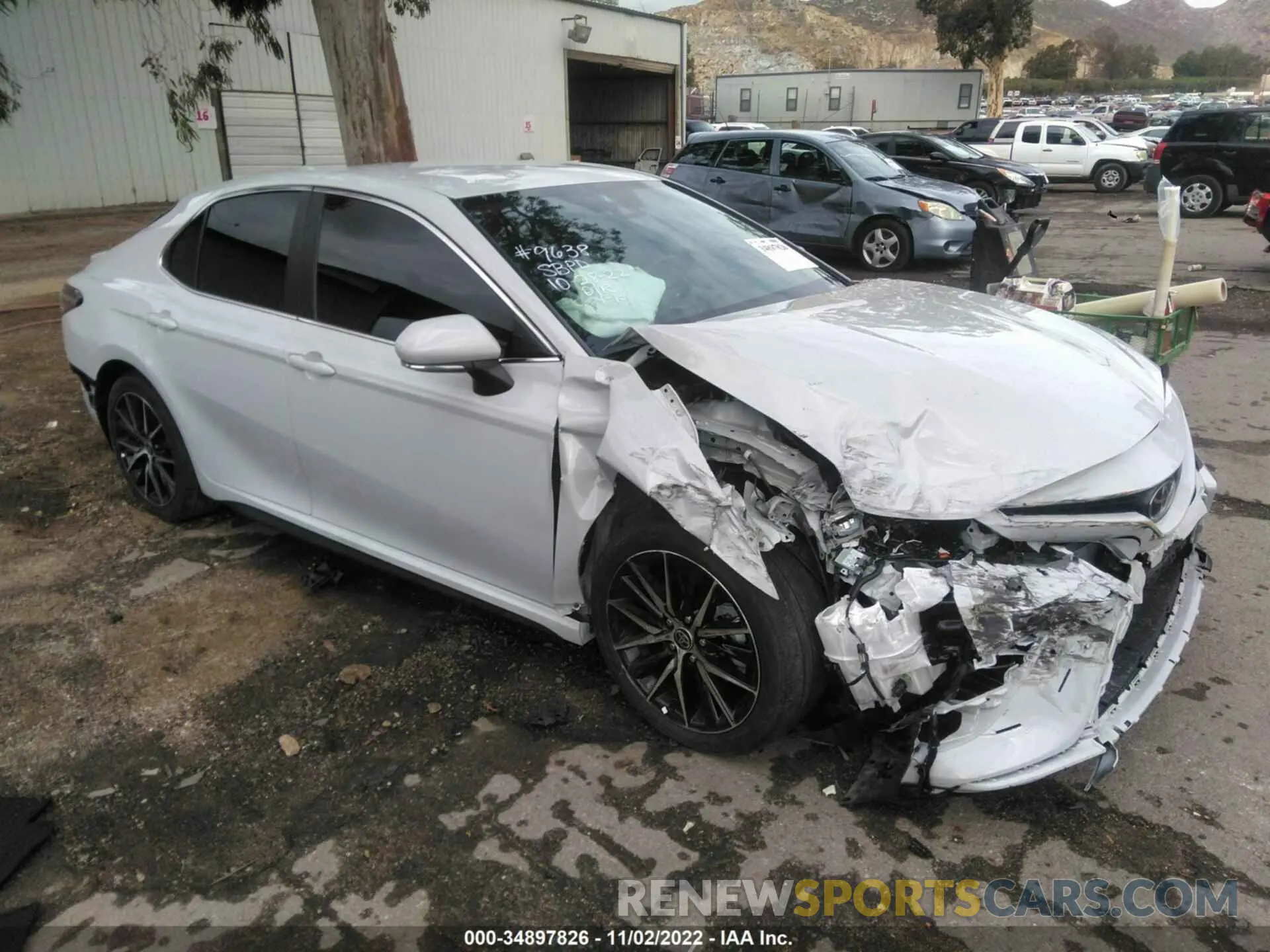 1 Photograph of a damaged car 4T1G11AK9NU059190 TOYOTA CAMRY 2022