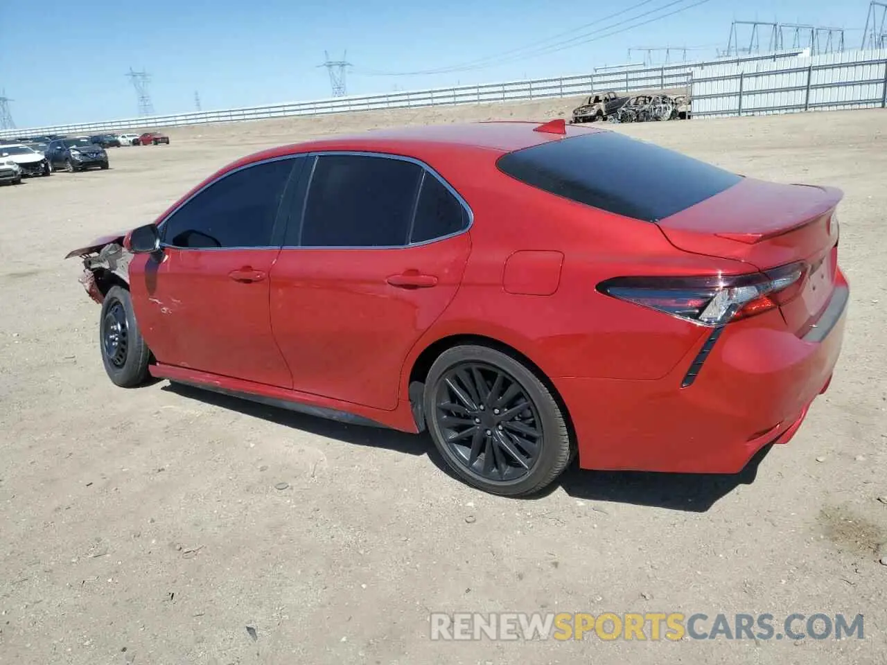 2 Photograph of a damaged car 4T1G11AK9NU062235 TOYOTA CAMRY 2022