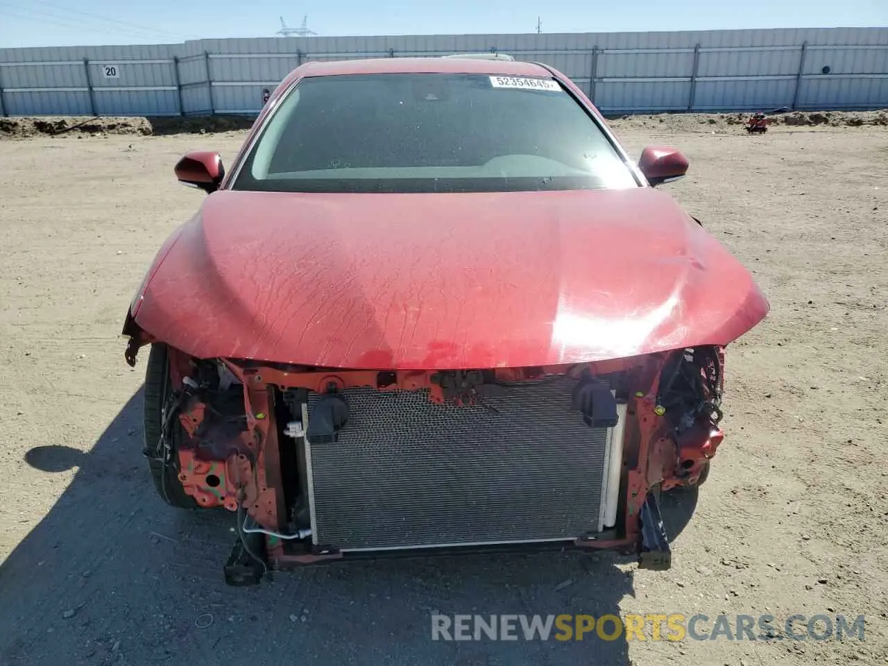 5 Photograph of a damaged car 4T1G11AK9NU062235 TOYOTA CAMRY 2022