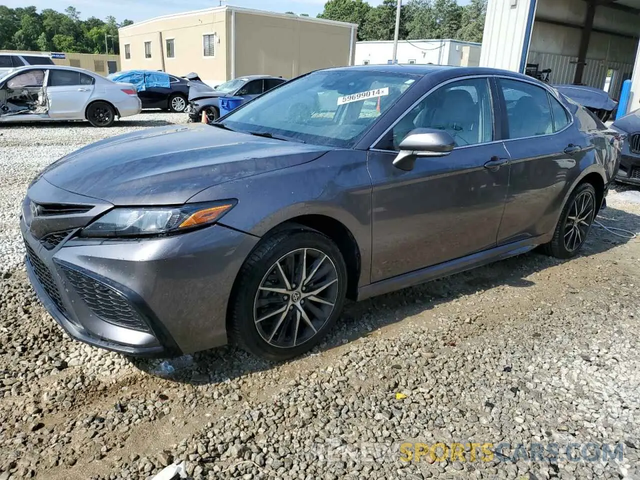 1 Photograph of a damaged car 4T1G11AK9NU634355 TOYOTA CAMRY 2022