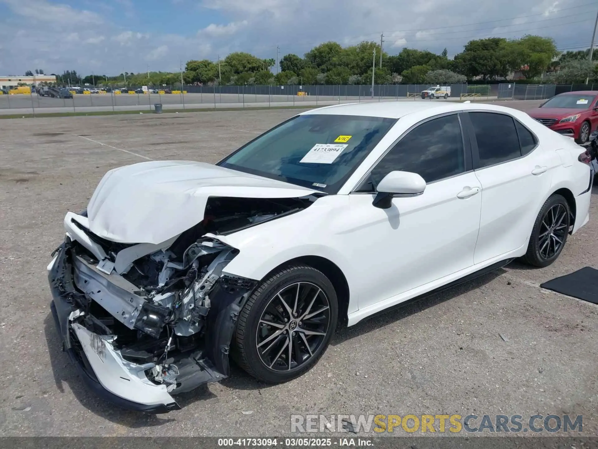 2 Photograph of a damaged car 4T1G11AK9NU659417 TOYOTA CAMRY 2022