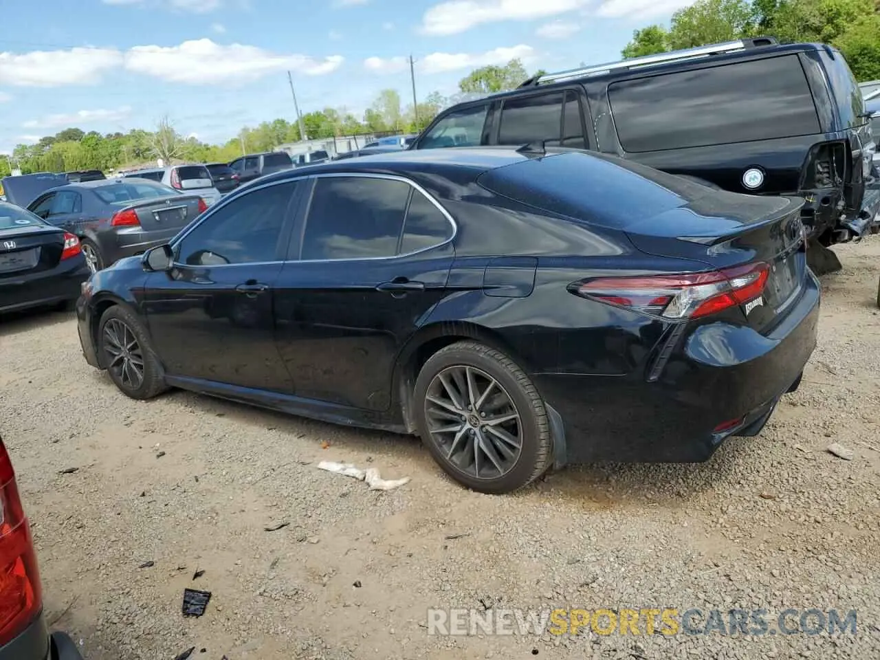 2 Photograph of a damaged car 4T1G11AK9NU667940 TOYOTA CAMRY 2022