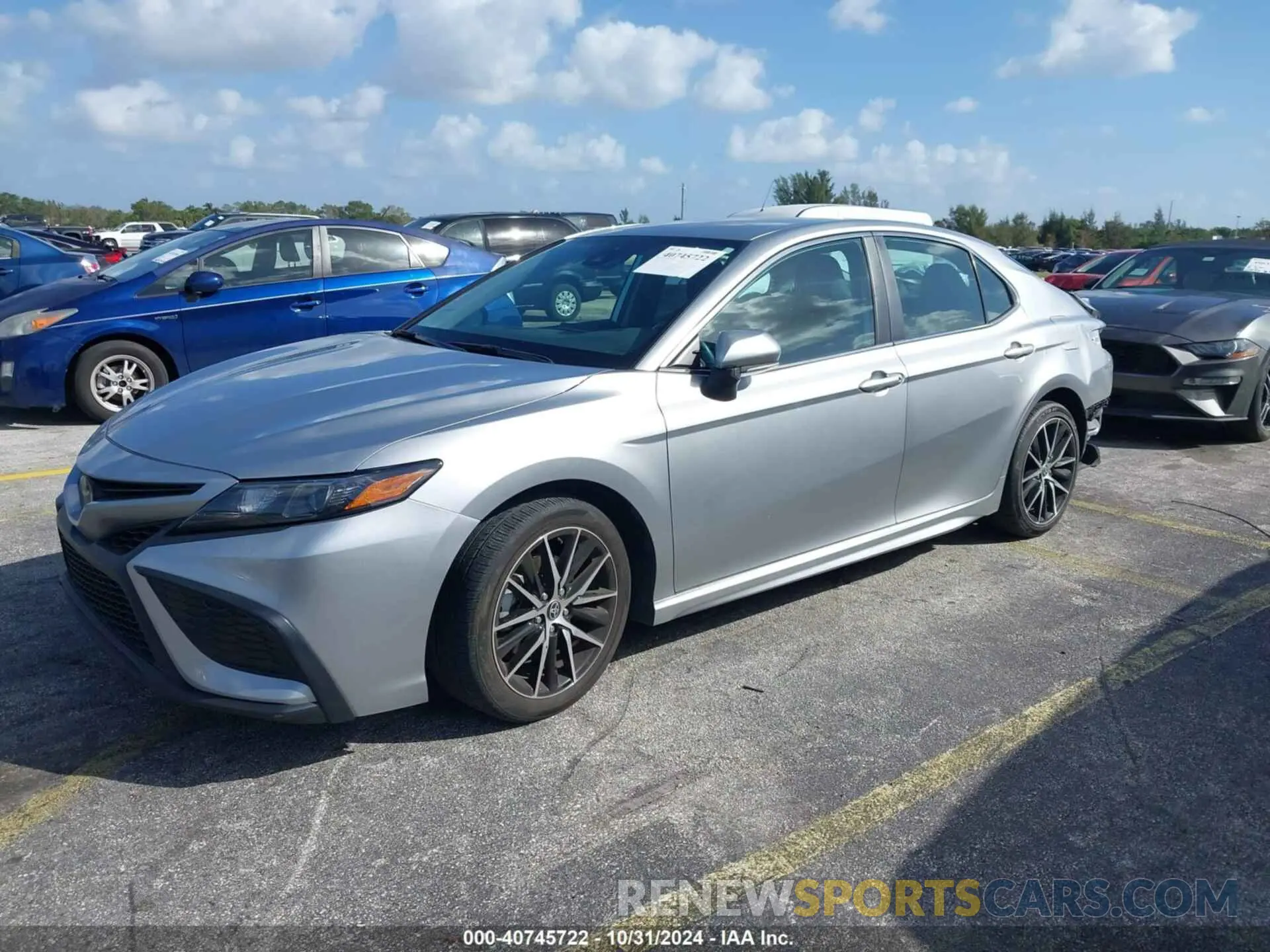 2 Photograph of a damaged car 4T1G11AK9NU717526 TOYOTA CAMRY 2022