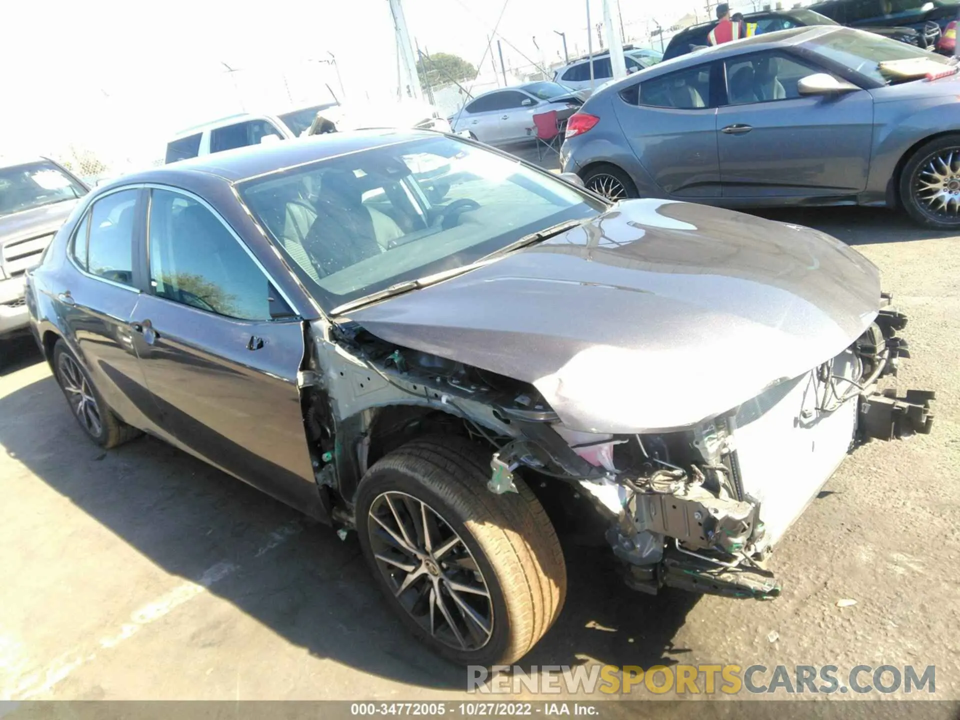 1 Фотография поврежденного автомобиля 4T1G11AK9NU719325 TOYOTA CAMRY 2022
