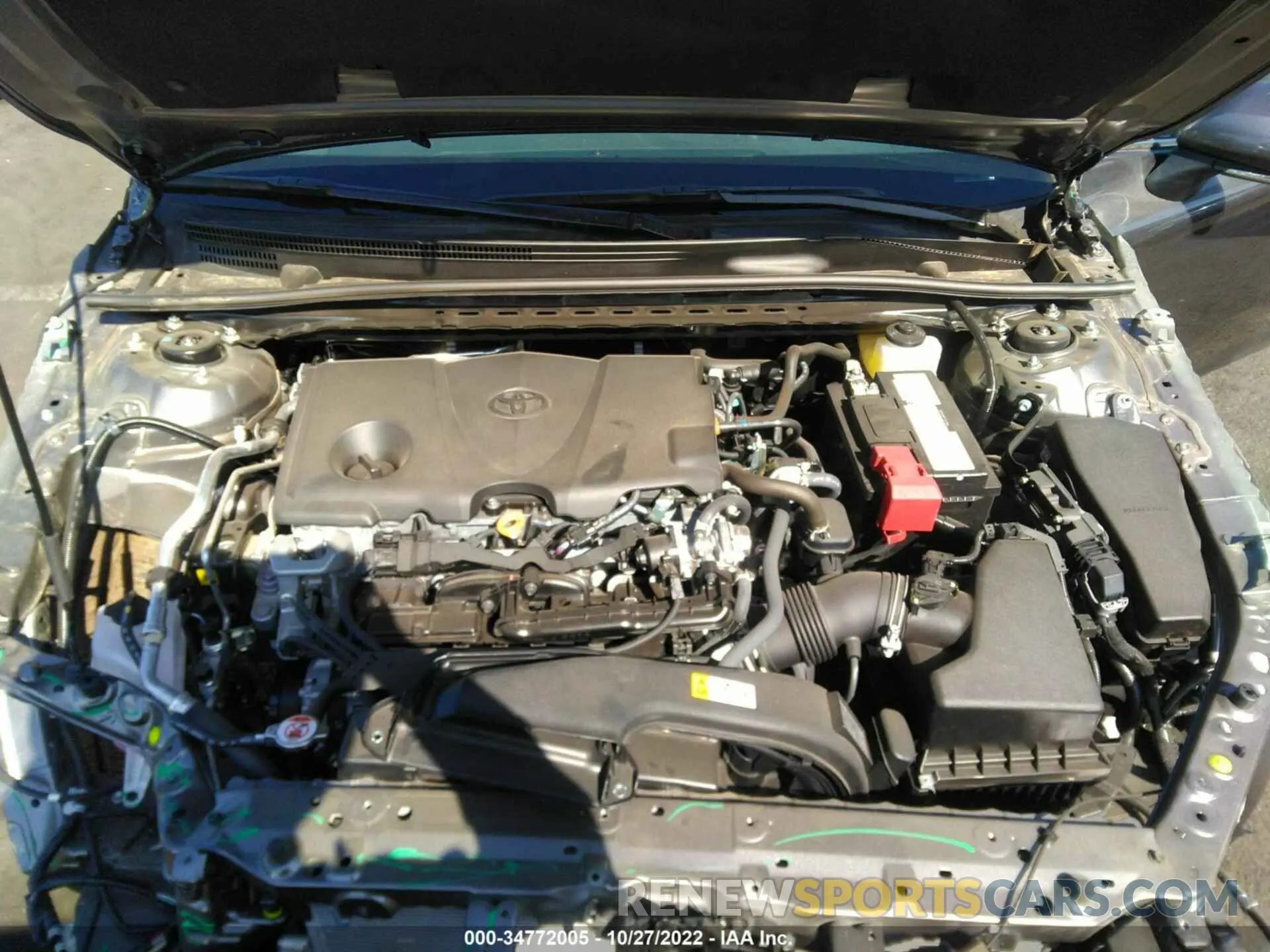 10 Фотография поврежденного автомобиля 4T1G11AK9NU719325 TOYOTA CAMRY 2022