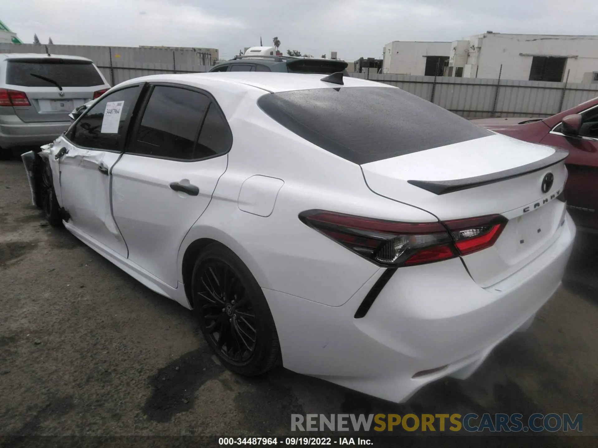 3 Photograph of a damaged car 4T1G11AKXNU045167 TOYOTA CAMRY 2022