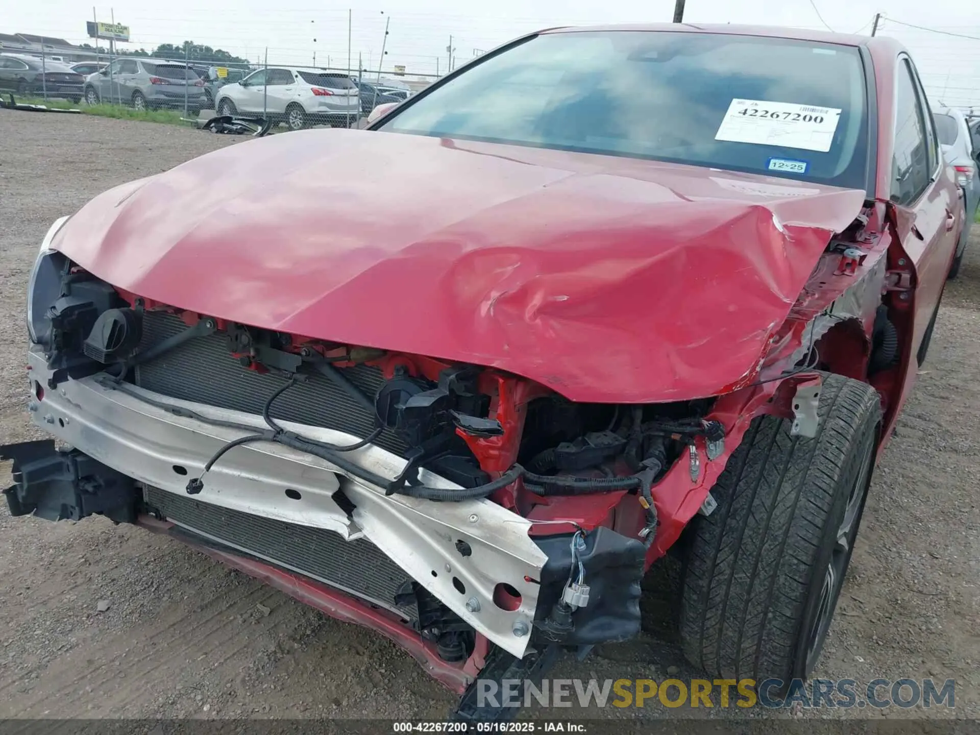 6 Фотография поврежденного автомобиля 4T1G11AKXNU068190 TOYOTA CAMRY 2022