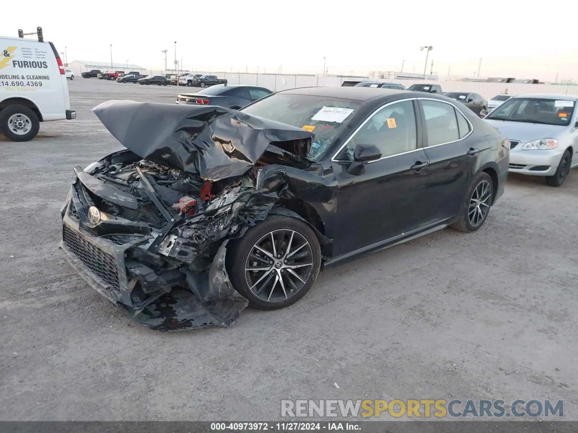 2 Фотография поврежденного автомобиля 4T1G11AKXNU696959 TOYOTA CAMRY 2022
