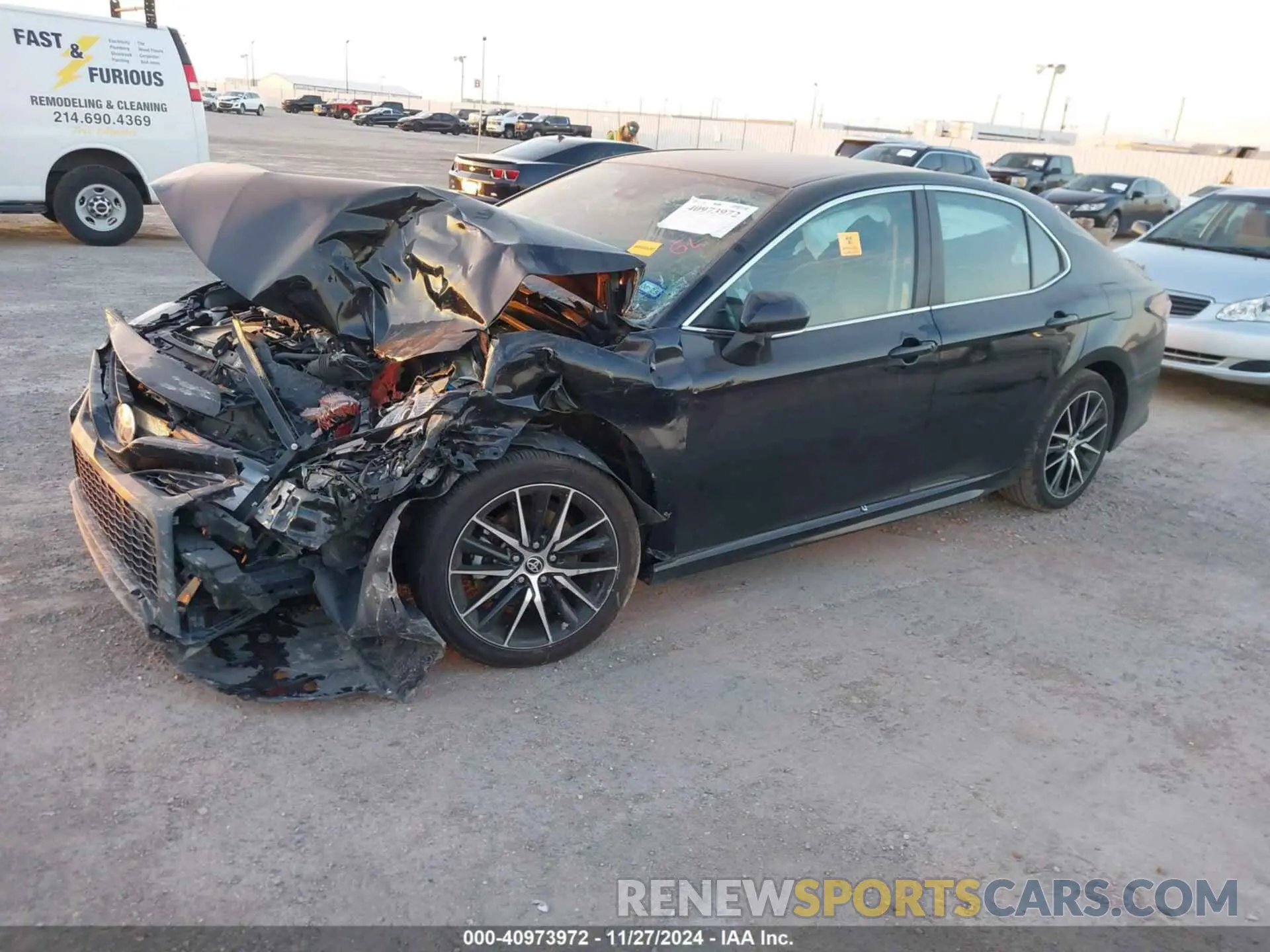 6 Фотография поврежденного автомобиля 4T1G11AKXNU696959 TOYOTA CAMRY 2022